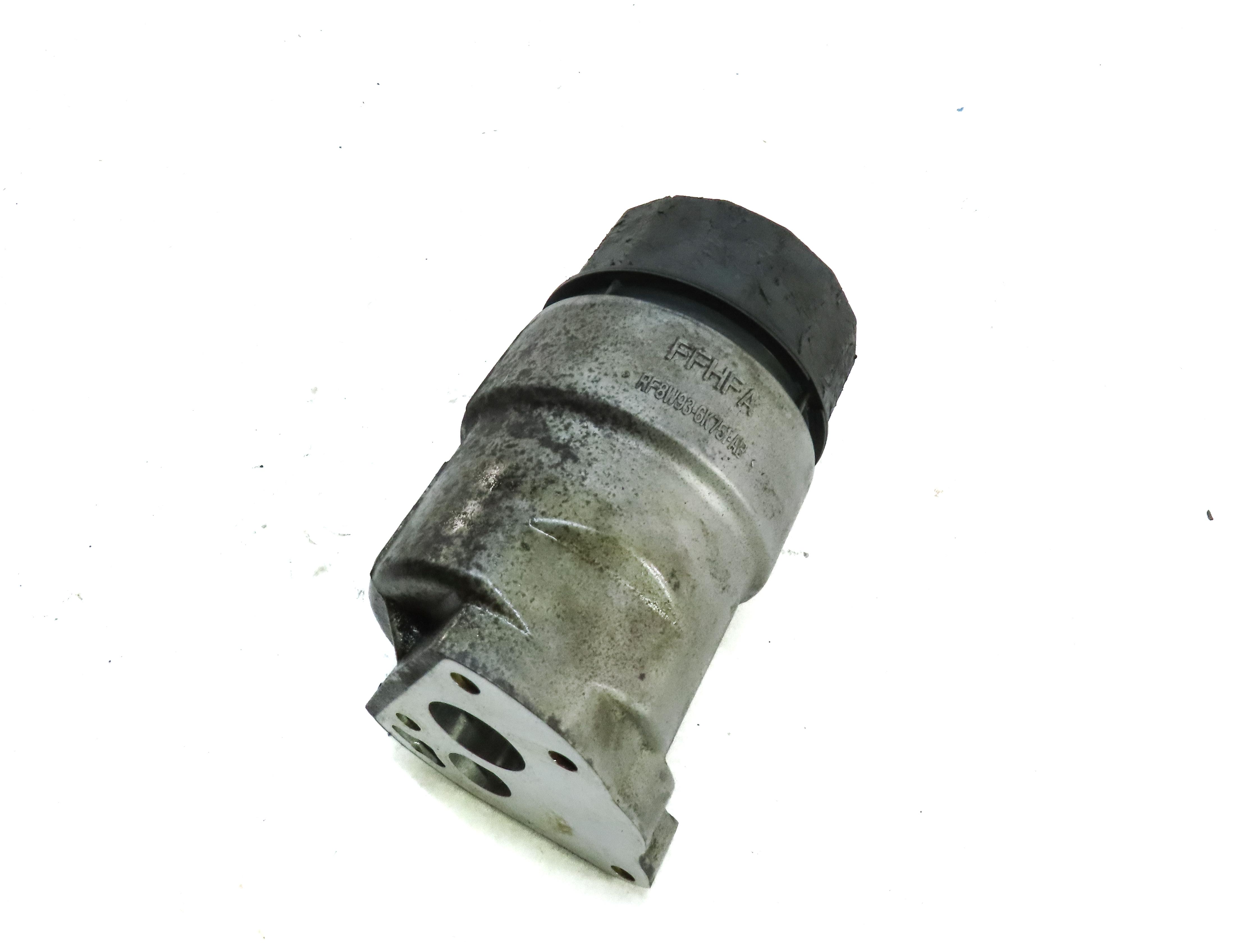 2013 LAND RANGE ROVER (L405) 5.0L NON-SUPER ENGINE OIL FILTER HOUSING w/ CAP — exact item pictured