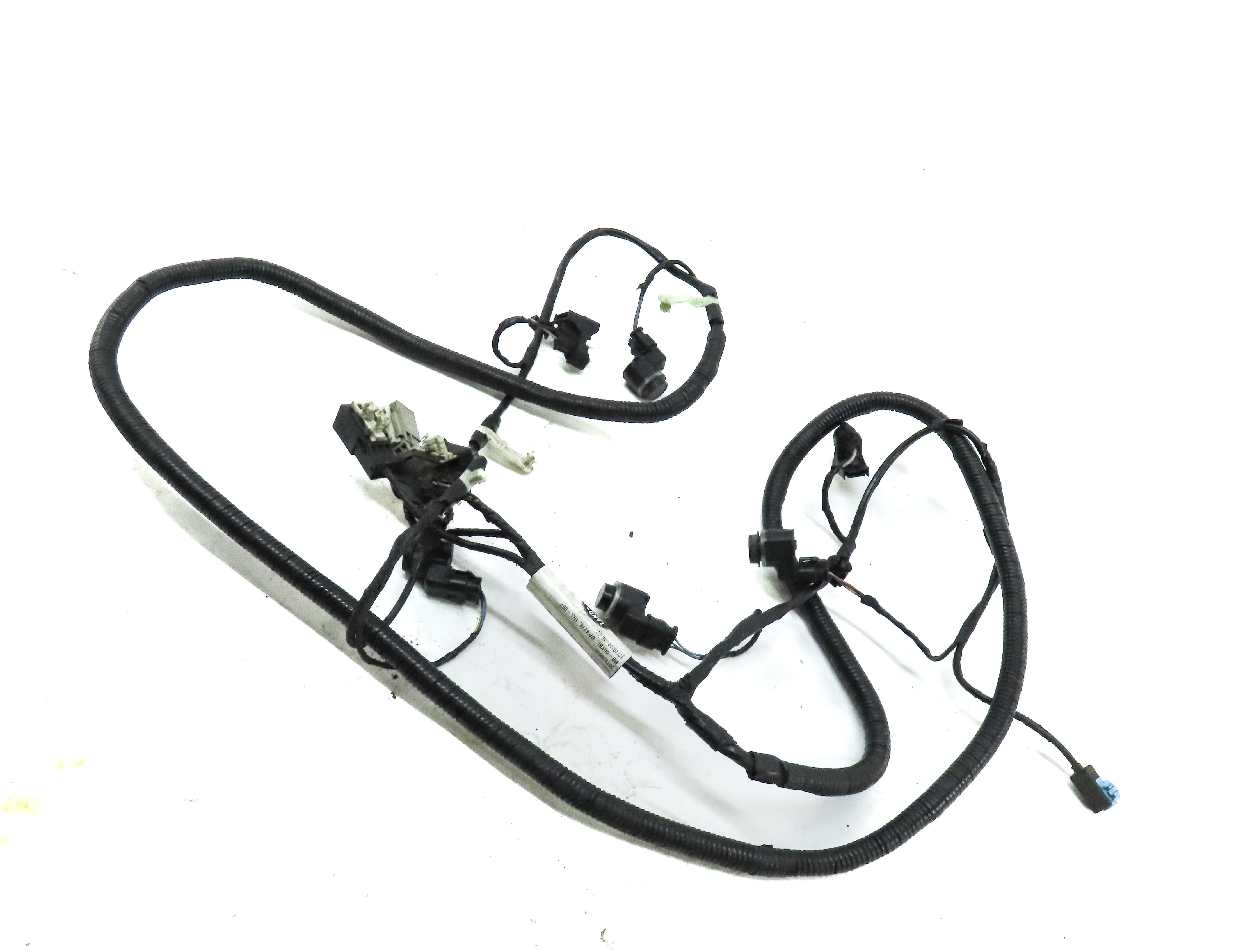2013 LAND RANGE ROVER (L405) FRONT PARK ASSIS PDC SENSOR SET4 (GRAY) w/ HARNESS — exact item pictured