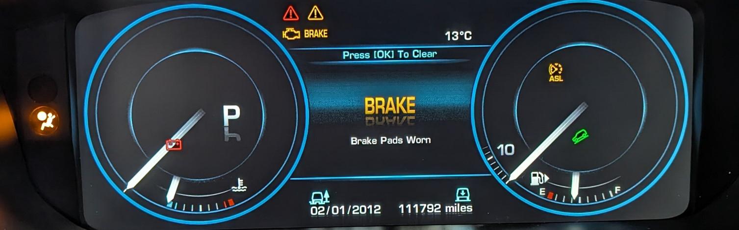 2013-2016 RANGE ROVER (L405) SPEEDOMETER INSTRUMENT GAUGE CLUSTER (MPH / 111k) — exact item pictured