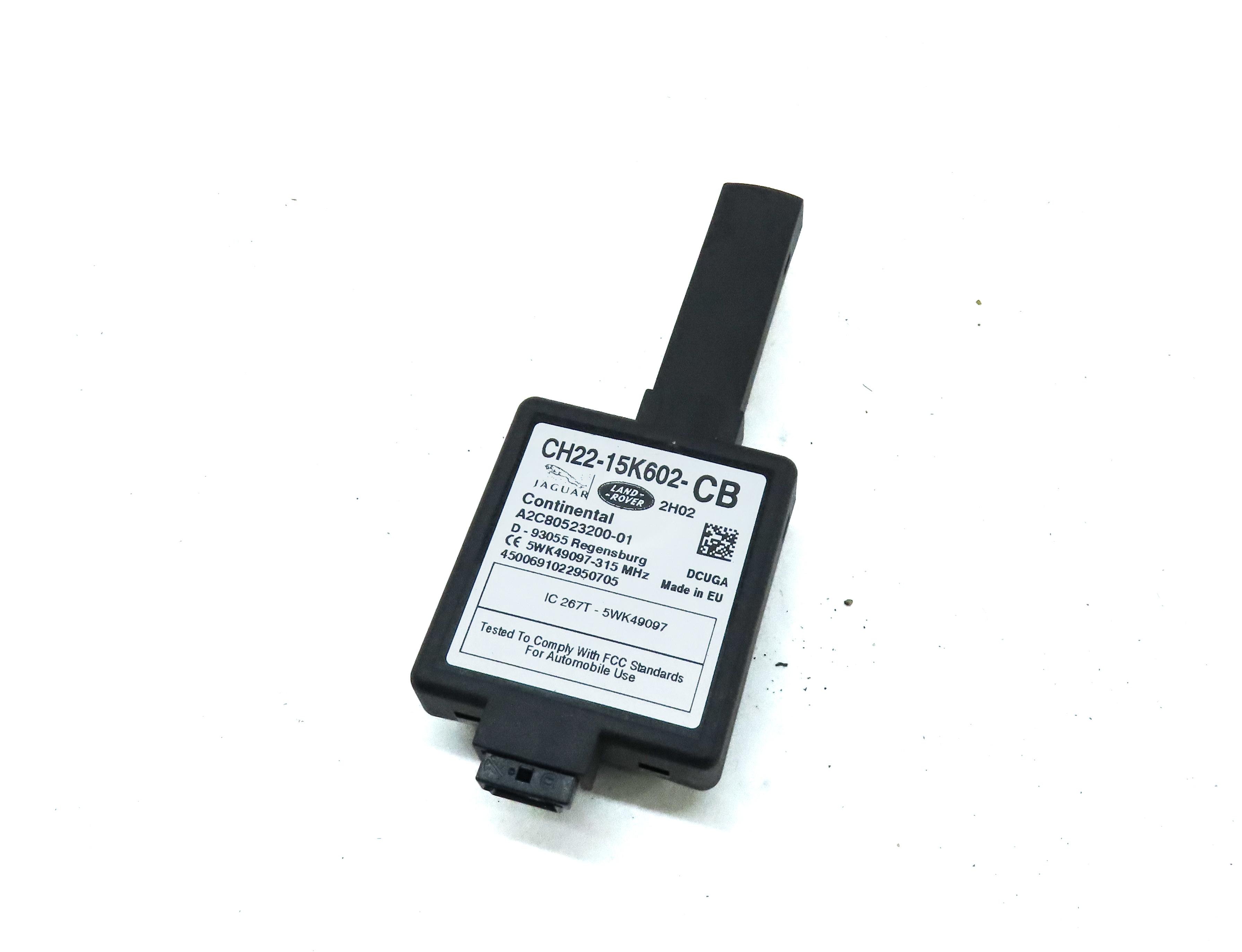 2013 LAND RANGE ROVER (L405) KEYLESS ENTRY ANTENNA CONTROL MODULE CH2215K602CB — exact item pictured