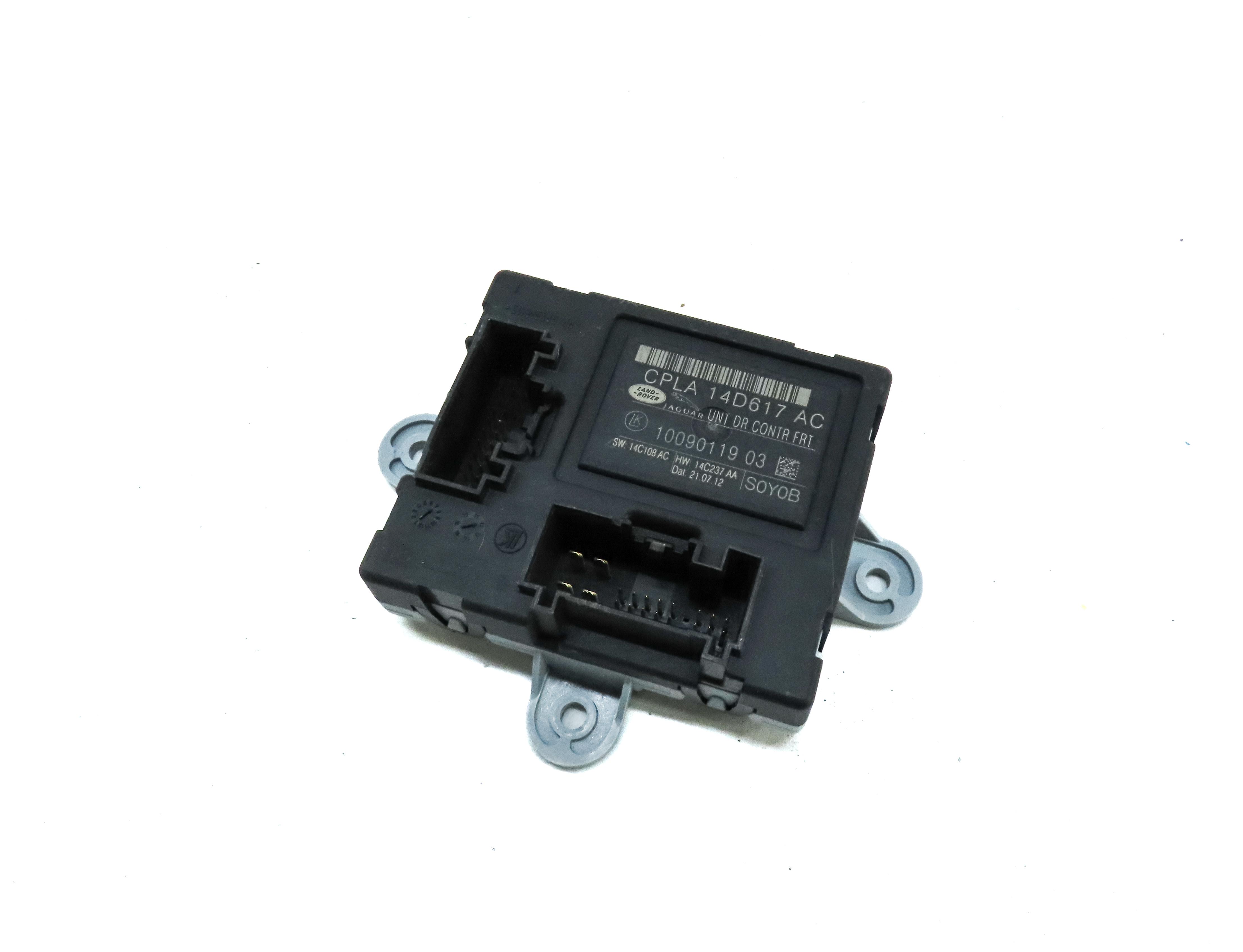 2013 LAND RANGE ROVER (L405) FRONT RIGHT PASSENGER DOOR CONTROL MODULE — exact item pictured