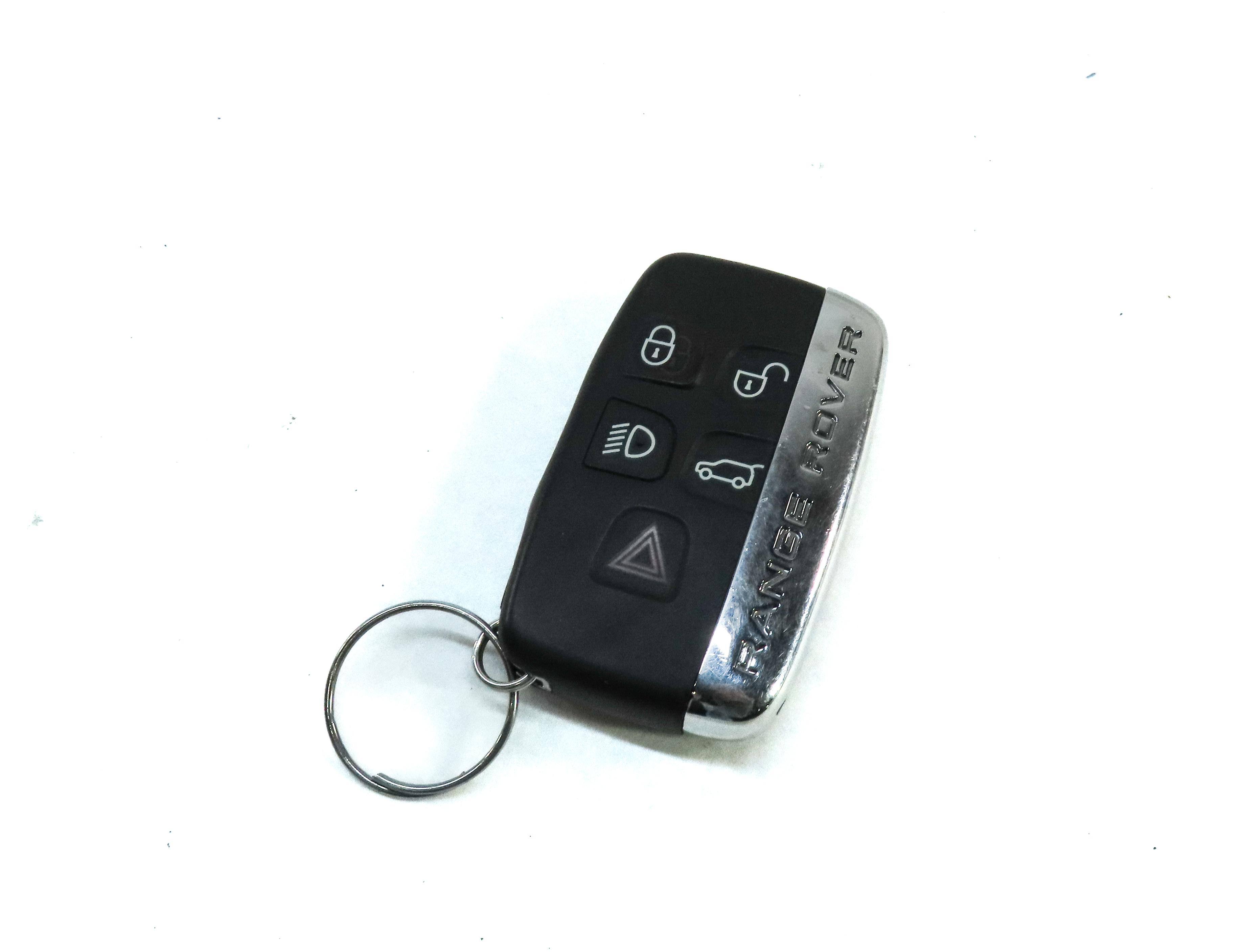 2013 LAND RANGE ROVER (L405) KEYLESS ENTRY REMOTE KEY FOB w/o SKELETON KEY — exact item pictured
