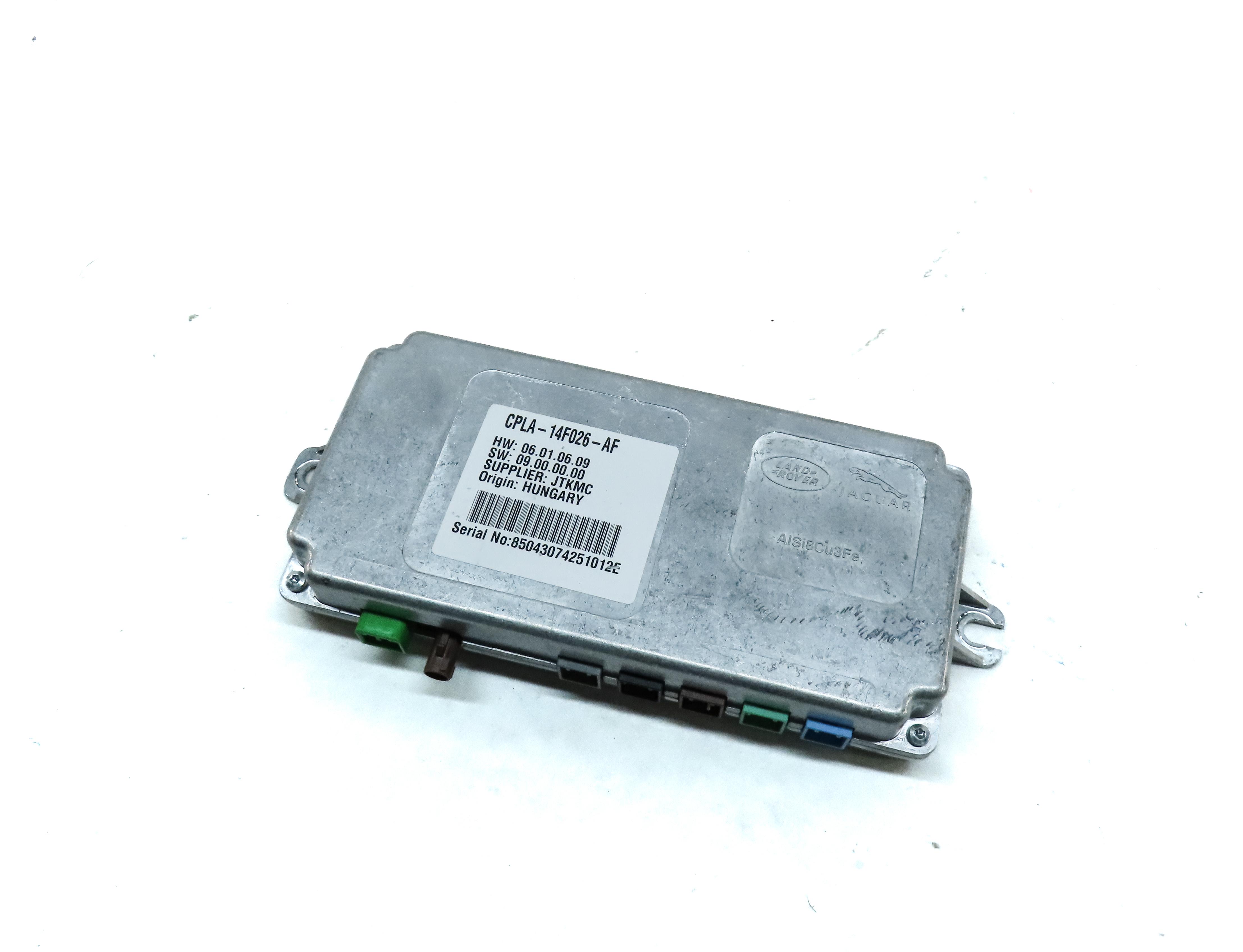 2013 LAND RANGE ROVER (L405) SURROUND VIEW CAMERA CONTROL MODULE CPLA14F026AF — exact item pictured