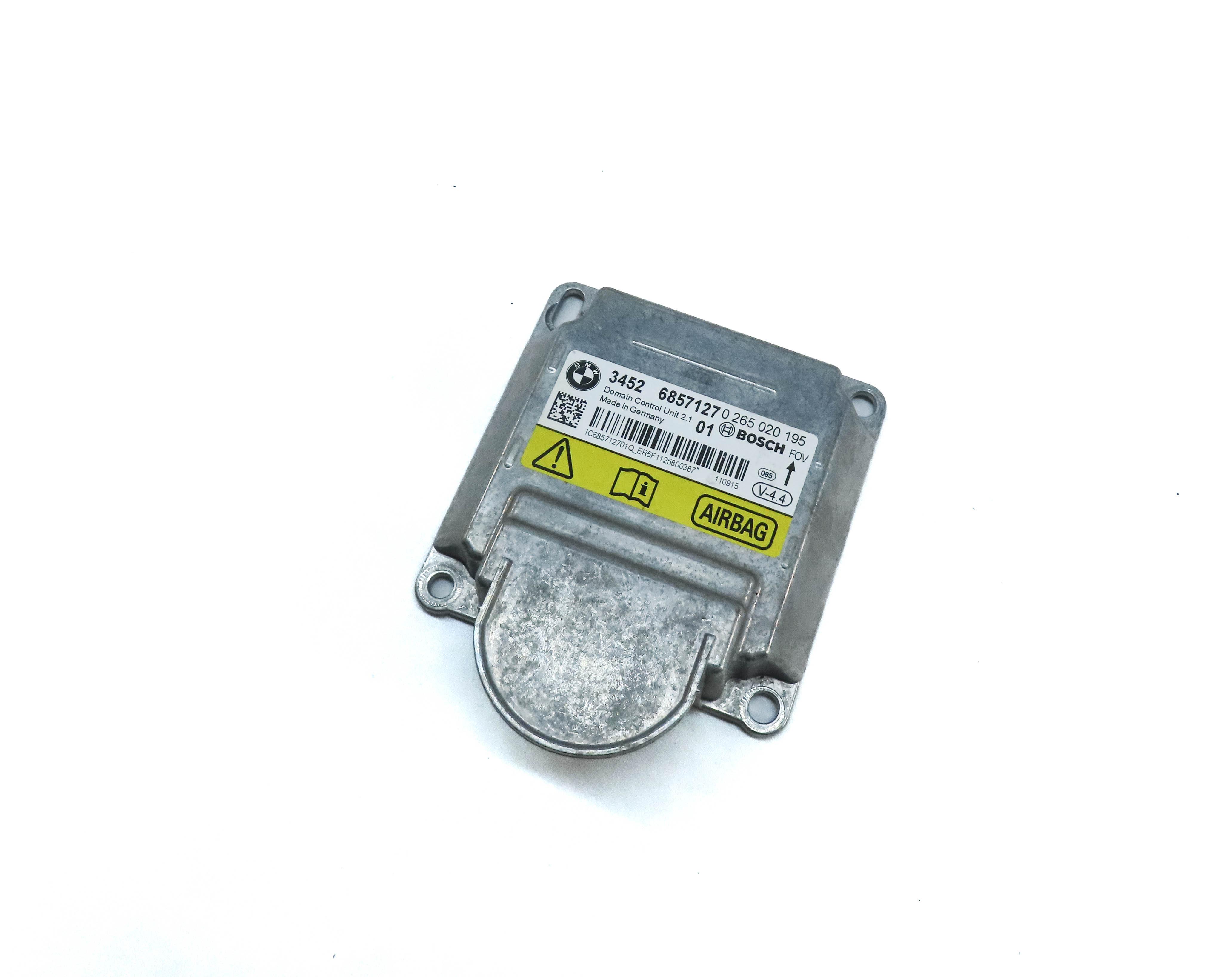 2012 BMW 640i COUPE (F13) SRS BAGG CONTROL MODULE 34526857127 — exact item pictured