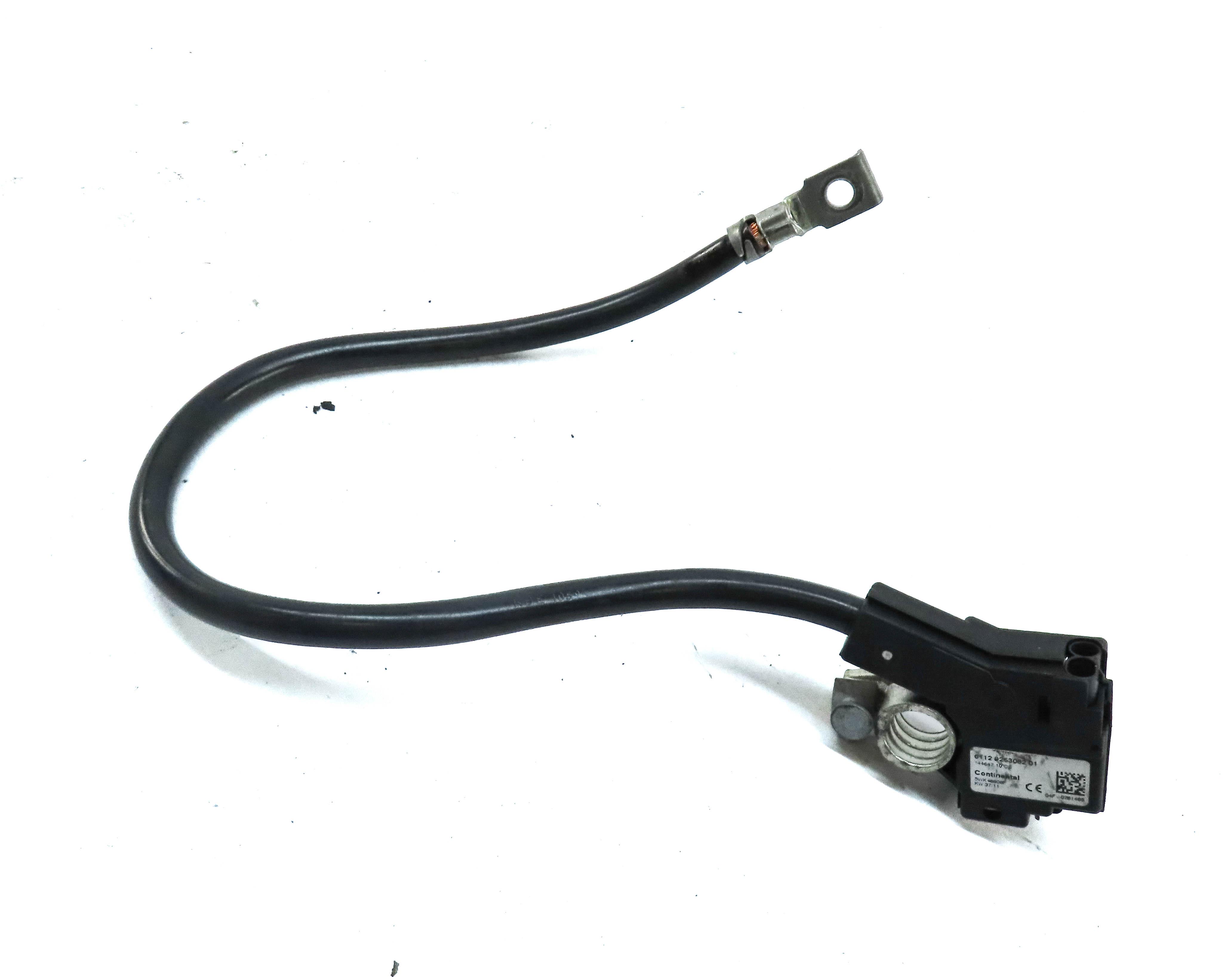 2012 BMW 640i COUPE F13 NEGATIVE BATTERY CABLE w/ INTELLIGENT BATTERY IBS MODULE — exact item pictured