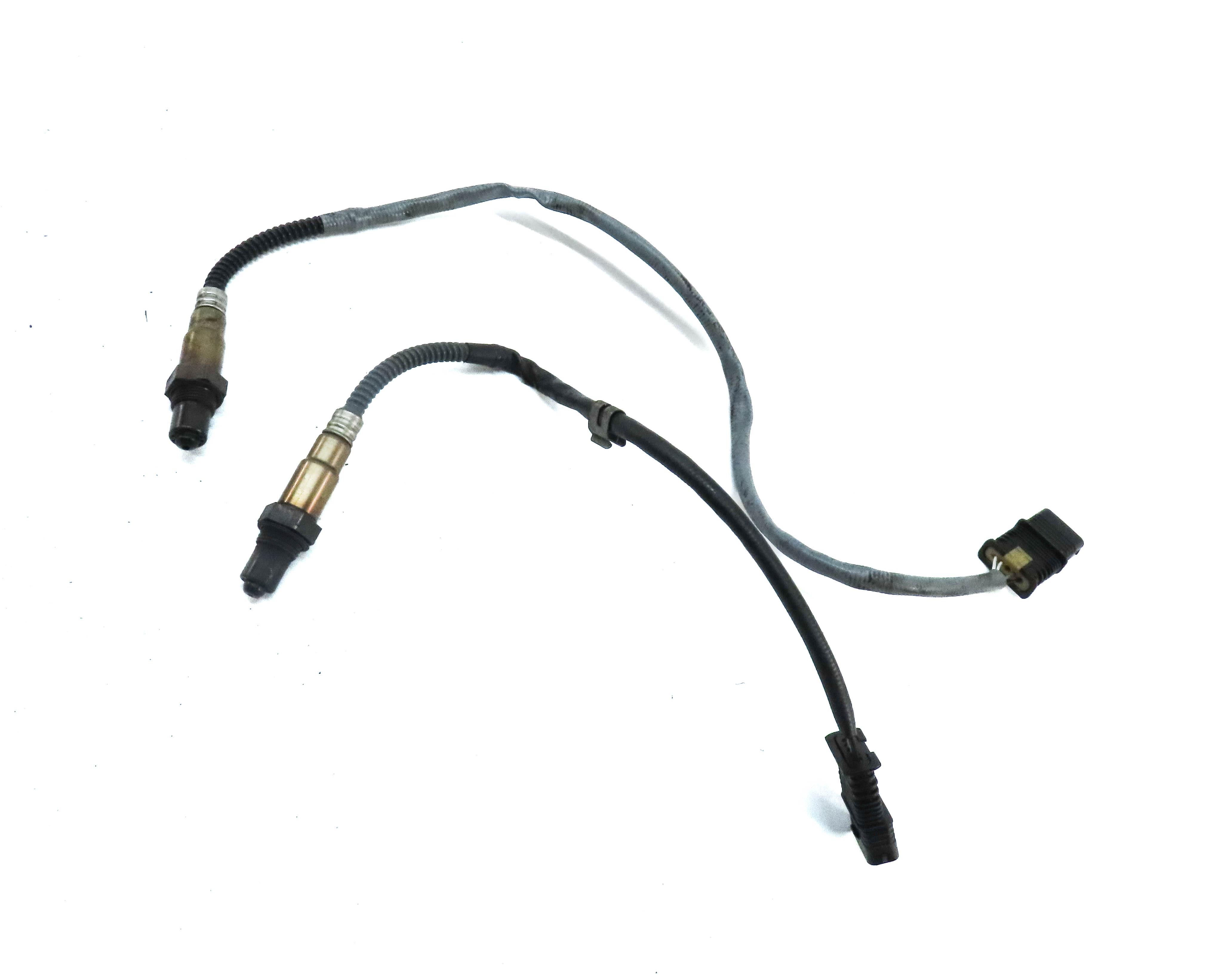 2012 BMW 640i COUPE F13 3.0L TURBO N55 ENGINE PRE POST CAT O2 OXYGEN SENSOR SET2 — exact item pictured