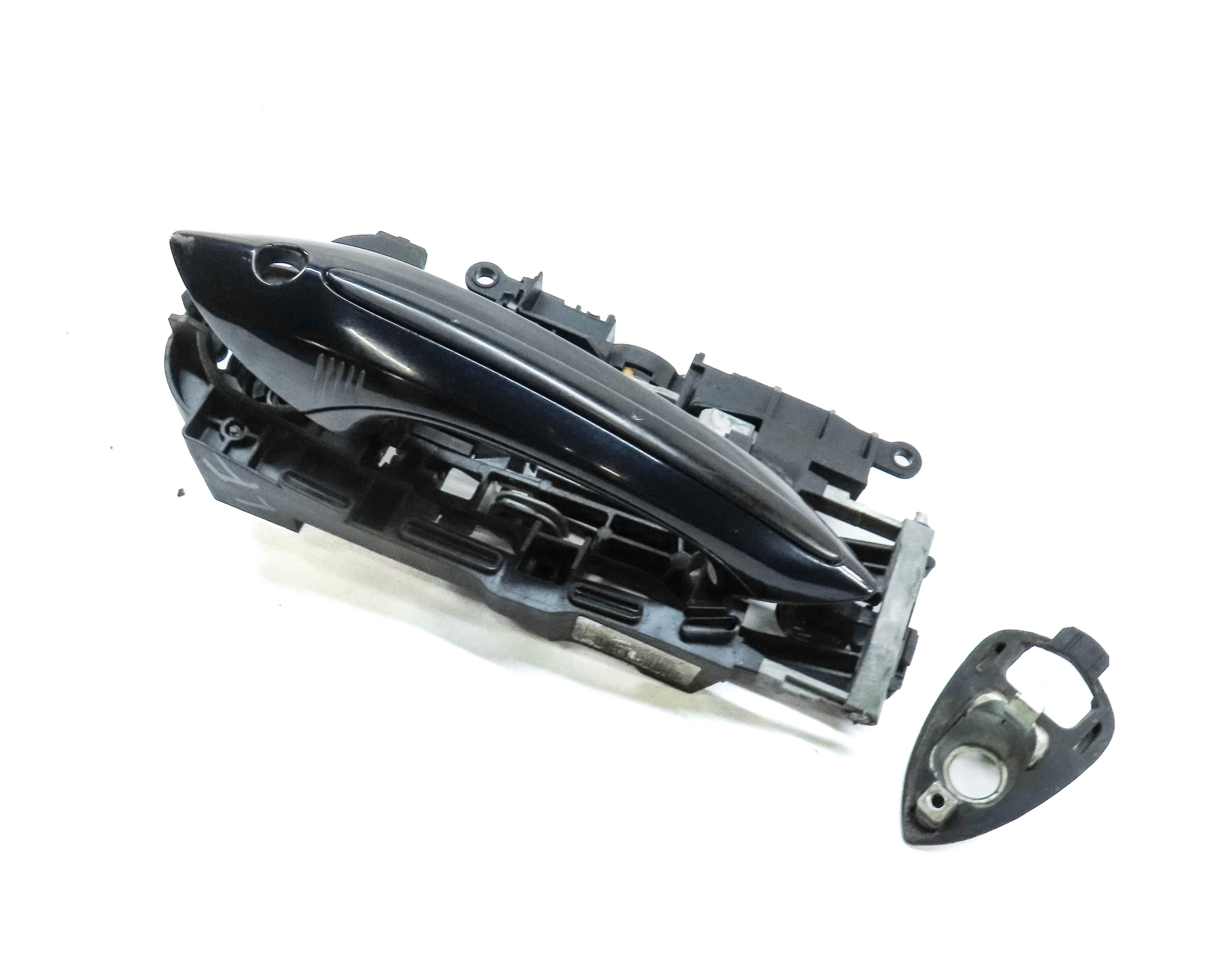 12-18 BMW 6-SERIES (F12 F13) 2-DOOR LEFT DRIVER COMFORT DOOR HANDLE (BLACK) — exact item pictured