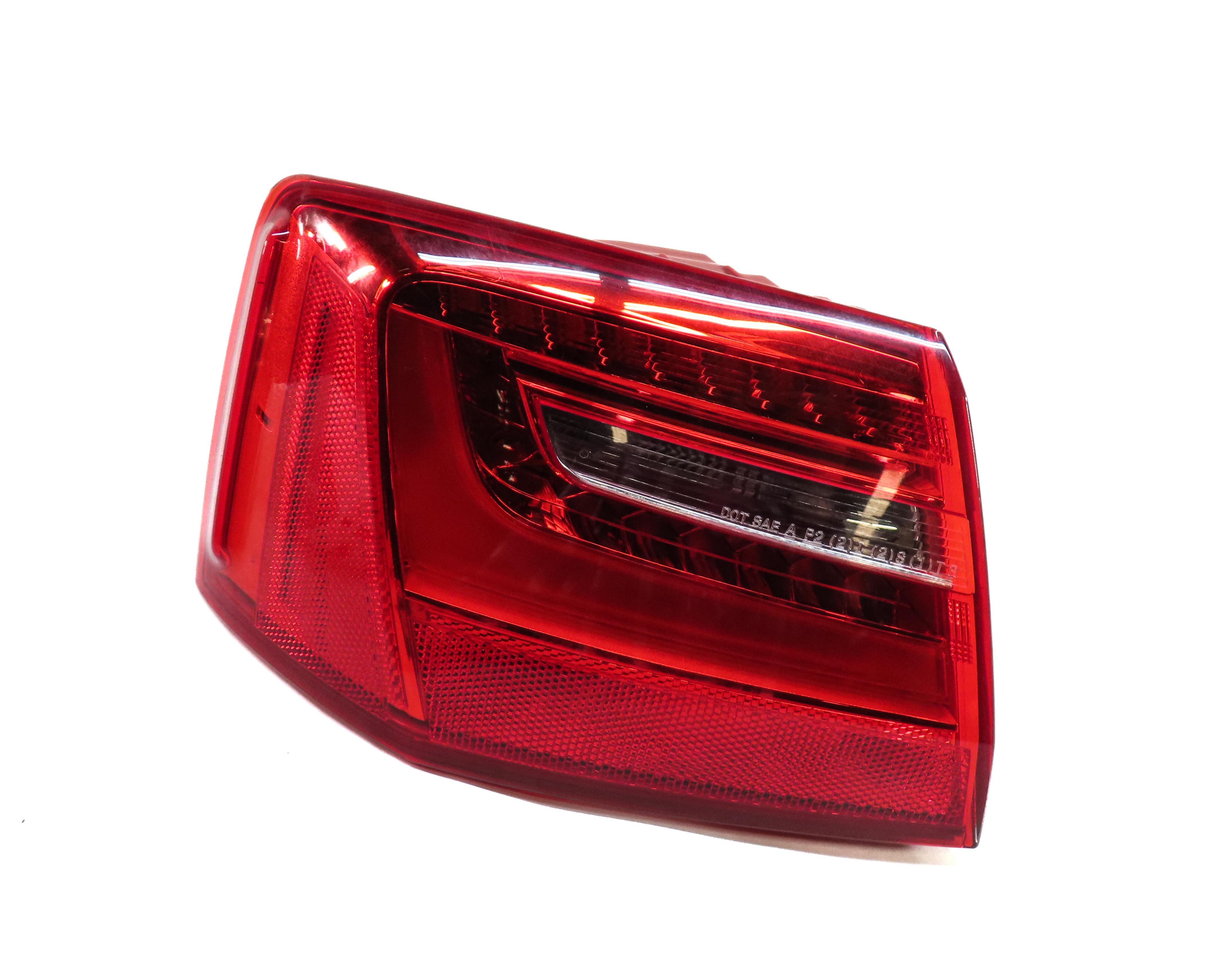 2012-2015 AUDI A6 S6 (C7) LEFT DRIVER OUTER TAILLIGHT BRAKE LIGHT LAMP (LED) — exact item pictured