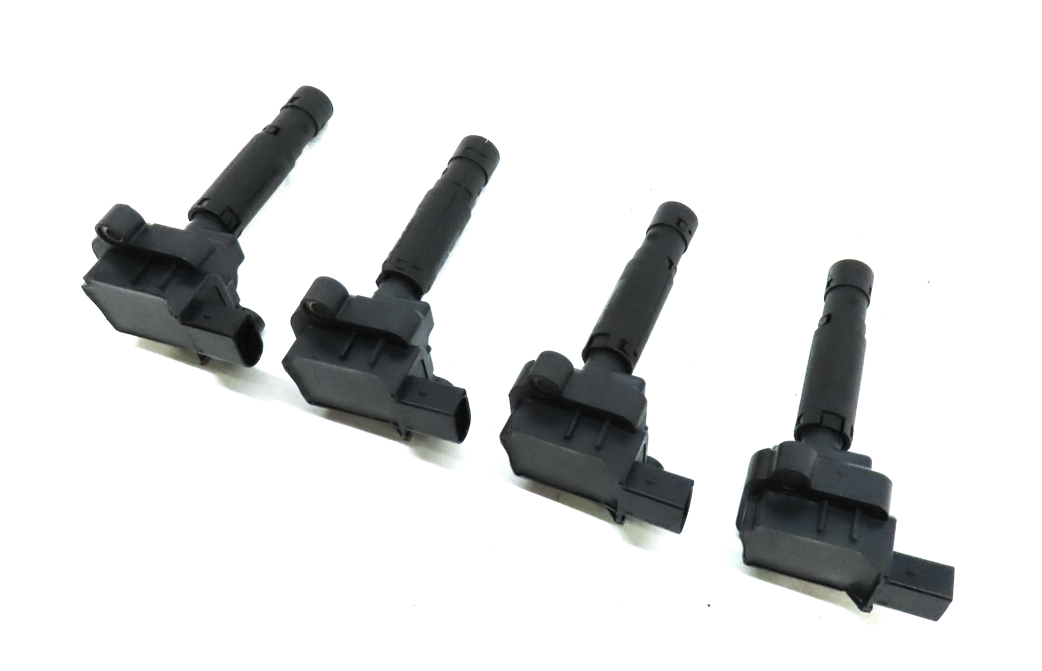 2012-2015 MERCEDES C250 SLK250 (W204 R172) 1.8L TURBO ENGINE IGNITION COIL SET-4 — exact item pictured
