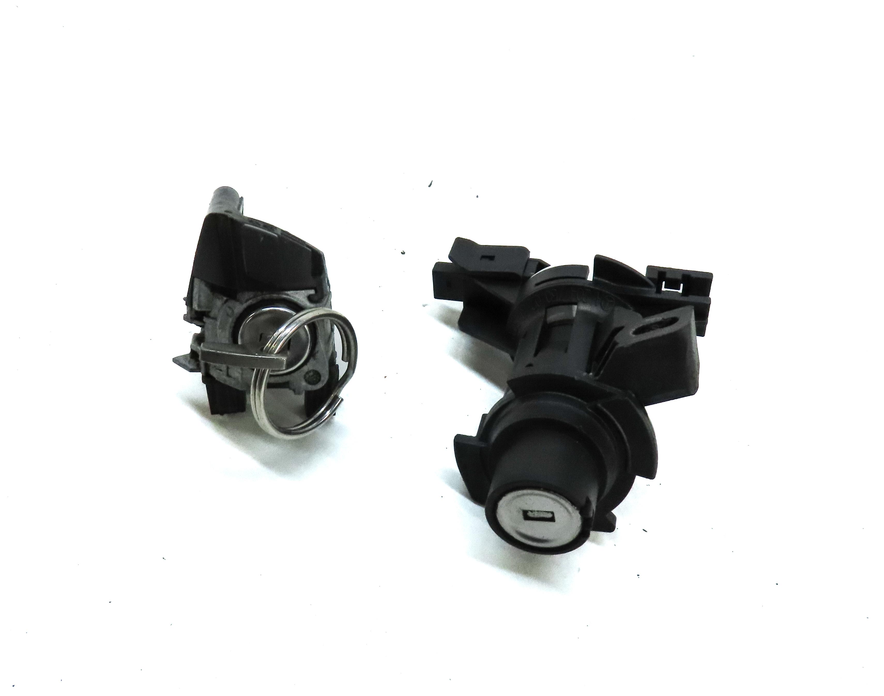 2012 MERCEDES C-CLASS (W204) FRONT LEFT DOOR & TRUNK LOCK CYLINDER & KEY SET 3 — exact item pictured