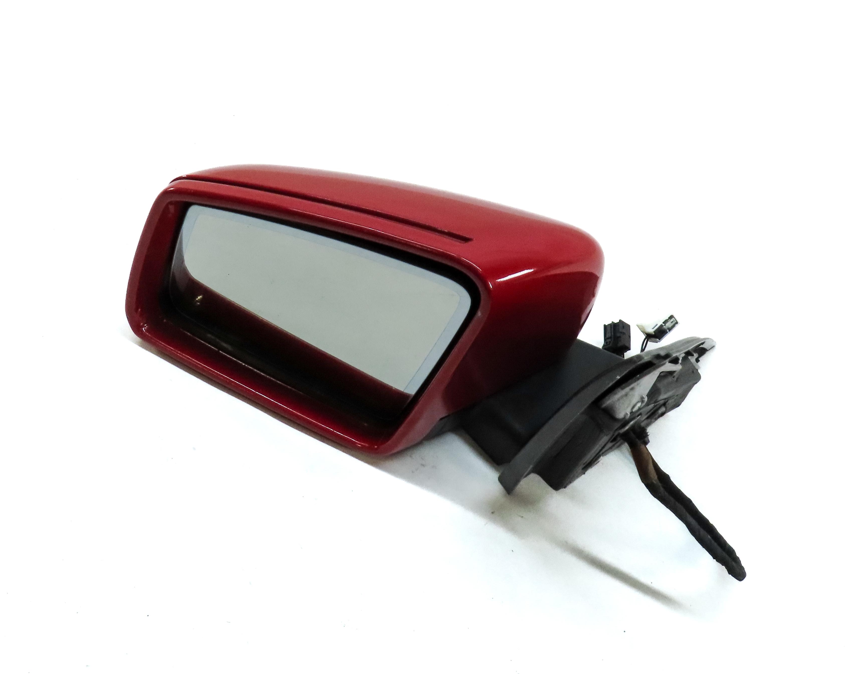 12-14 MERCEDES C250 (W204) LEFT DRIVER HEATED AUTODIM MEMORY DOOR MIRROR (RED) — exact item pictured