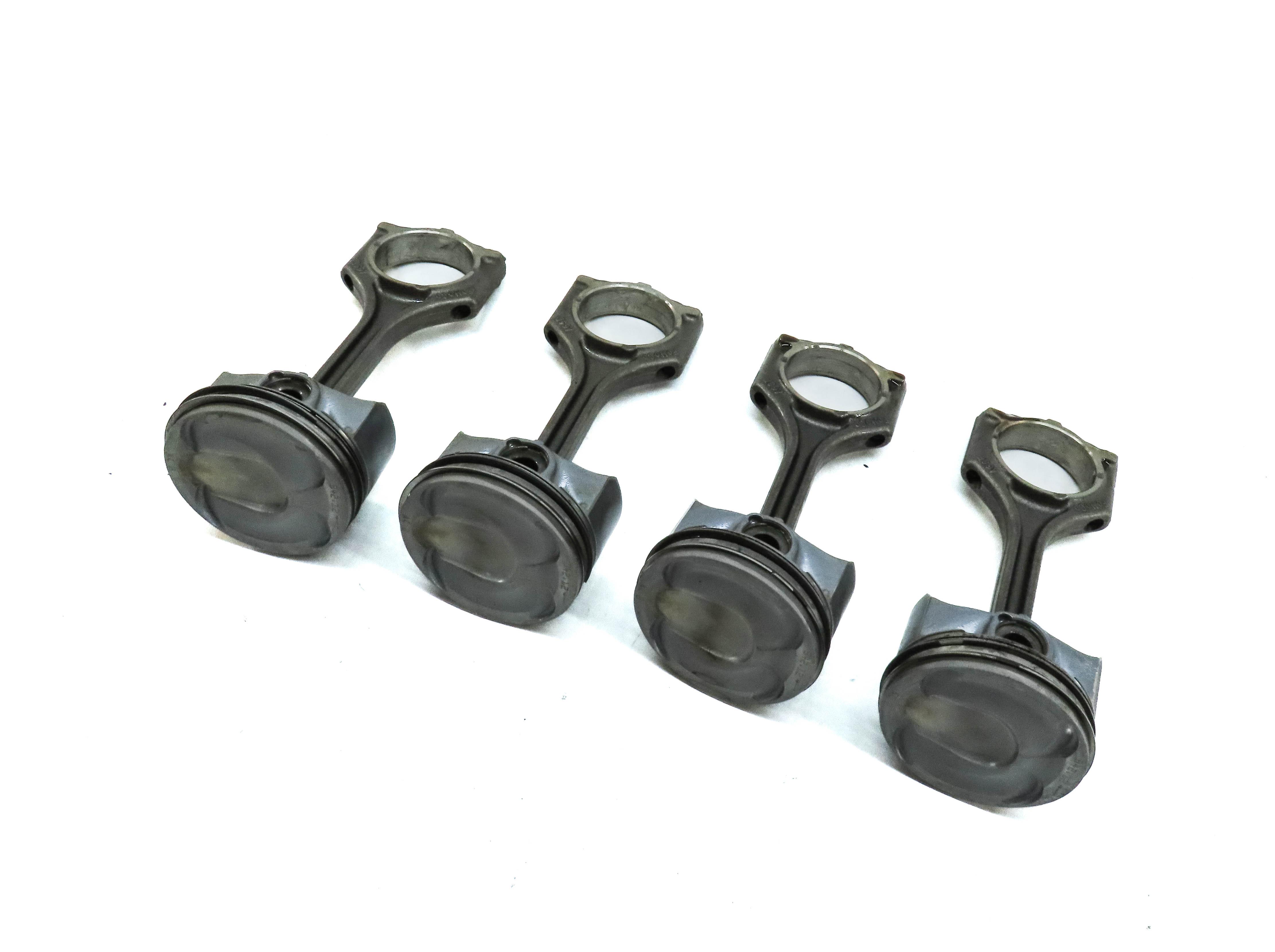 2013 LAND RANGE ROVER EVOQUE L538 2.0L TURBO ENGINE PISTON & CONNECTING ROD SET4 — exact item pictured