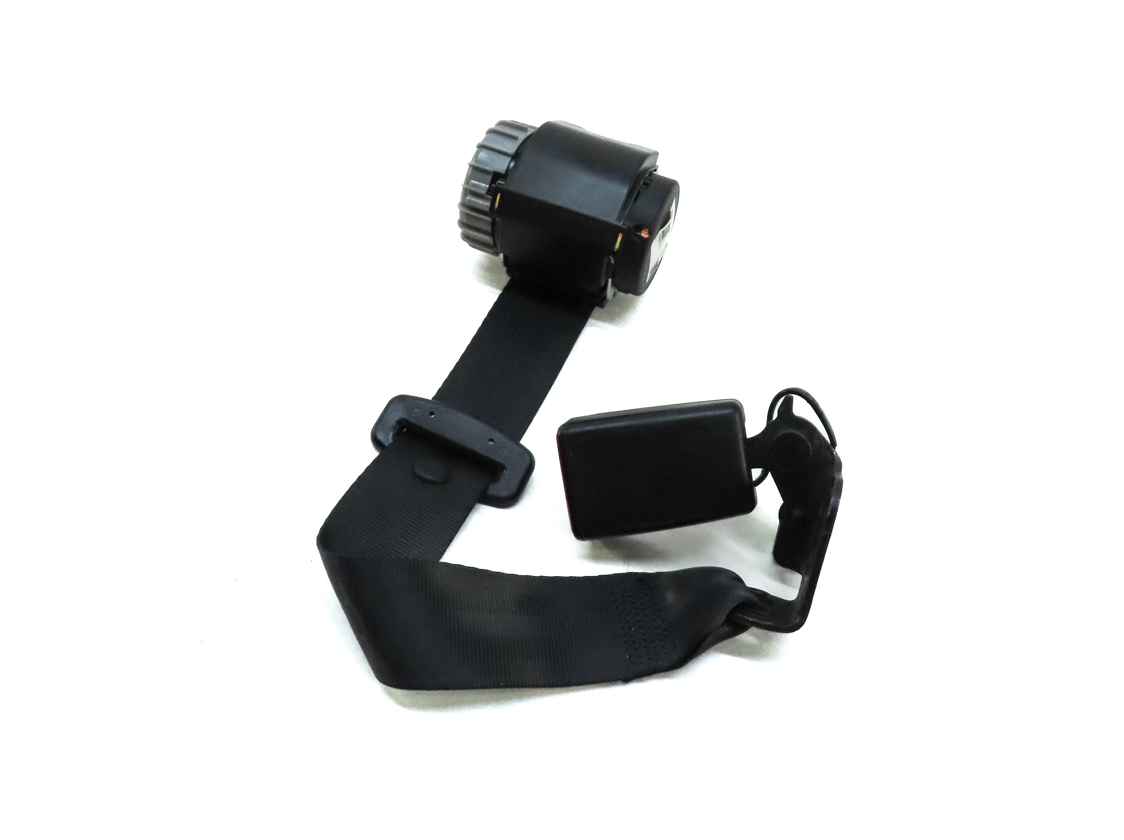 2013 LAND RANGE ROVER EVOQUE L538 REAR CENTER SEATBELT RETRACTOR & BUCKLE BLACK — exact item pictured