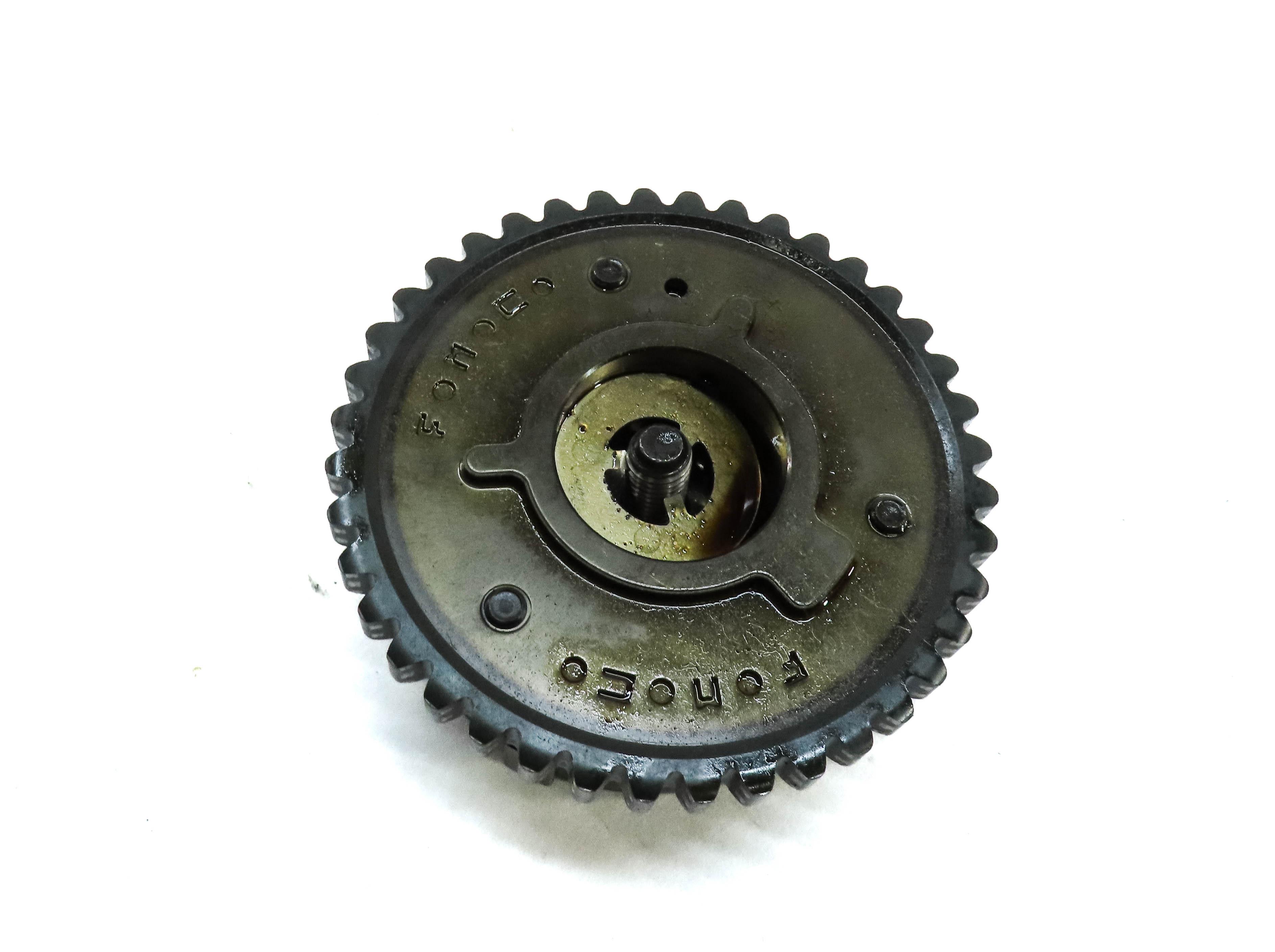 12-17 LR2 DISCOVERY SPORT EVOQUE L538 L550 2.0 CYLINDER HEAD EXHAUST TIMING GEAR — exact item pictured