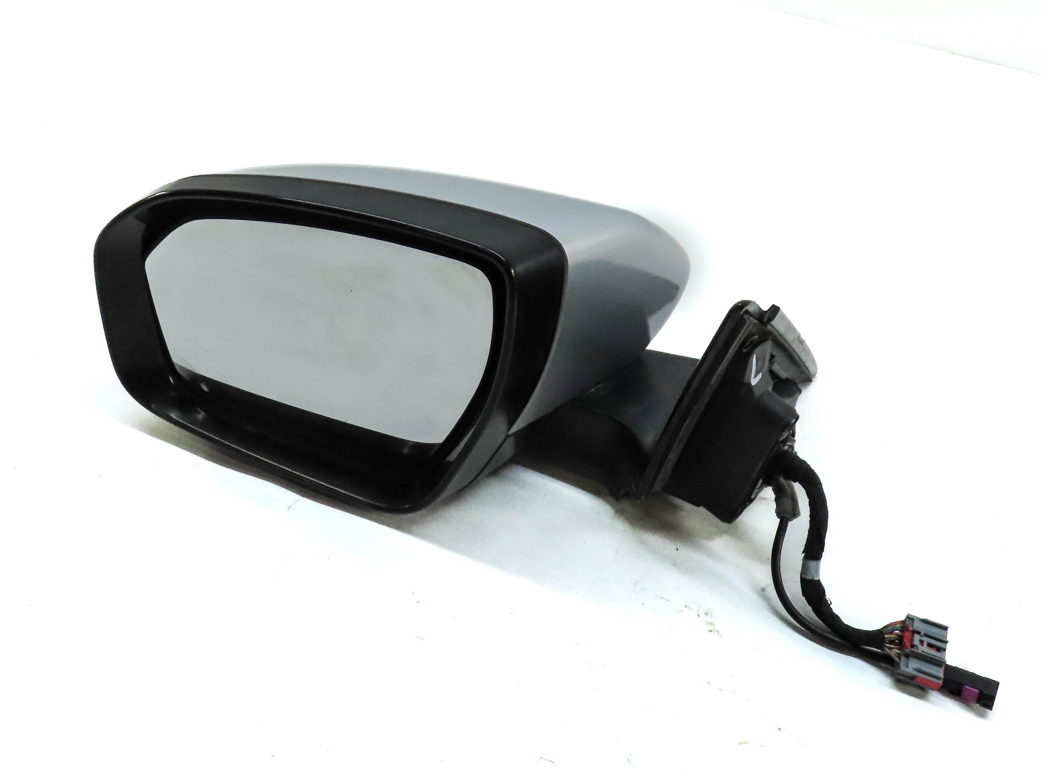 12-13 RANGE ROVER EVOQUE LEFT DOOR MIRROR P-FOLD HEATED MEMORY CAMERA (SILVER) — exact item pictured