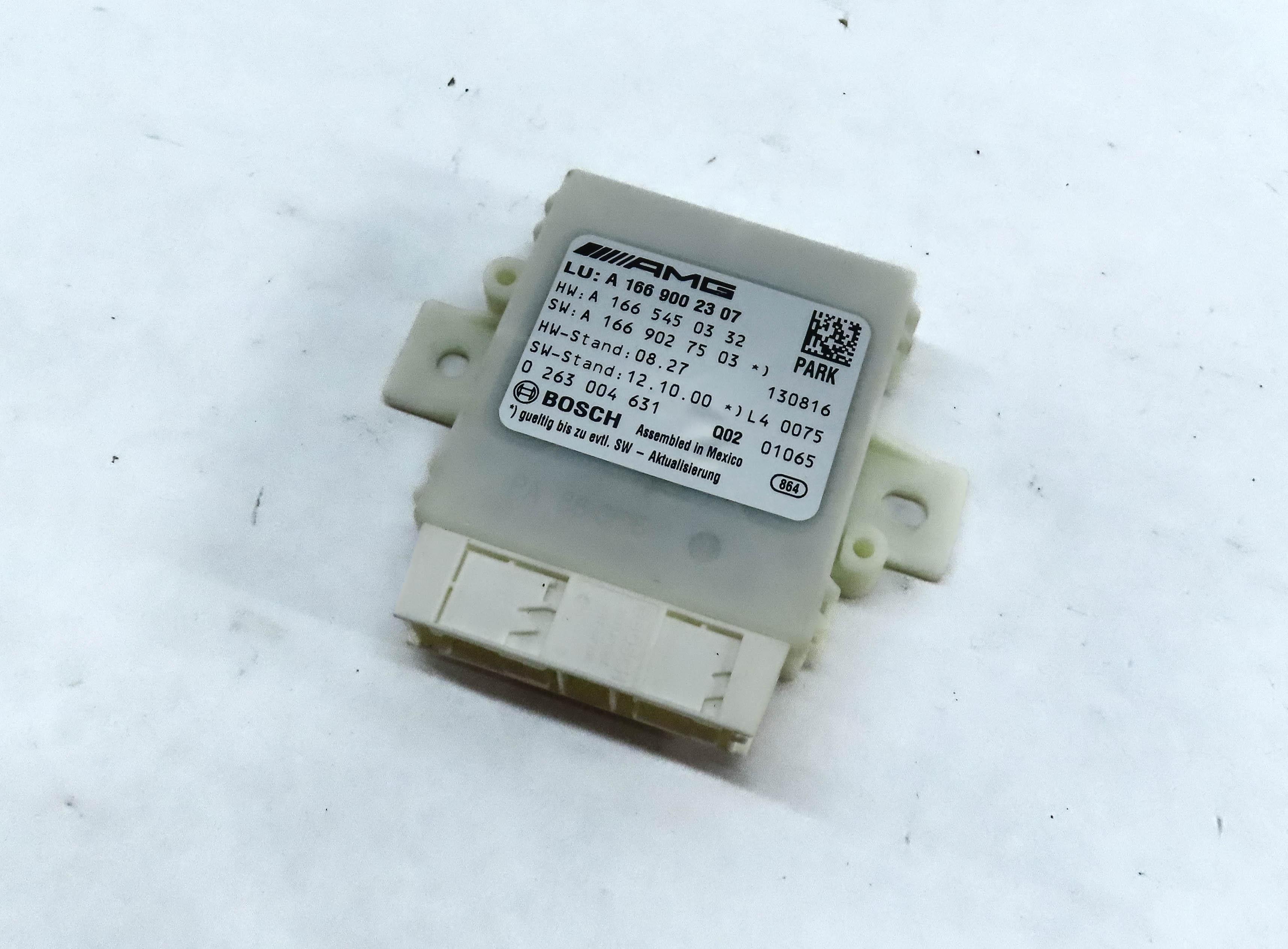 13-16 MERCEDES GL350 GL450 GL550 ML350 ML550 (W166 X166) PDC PARK ASSIST MODULE — exact item pictured