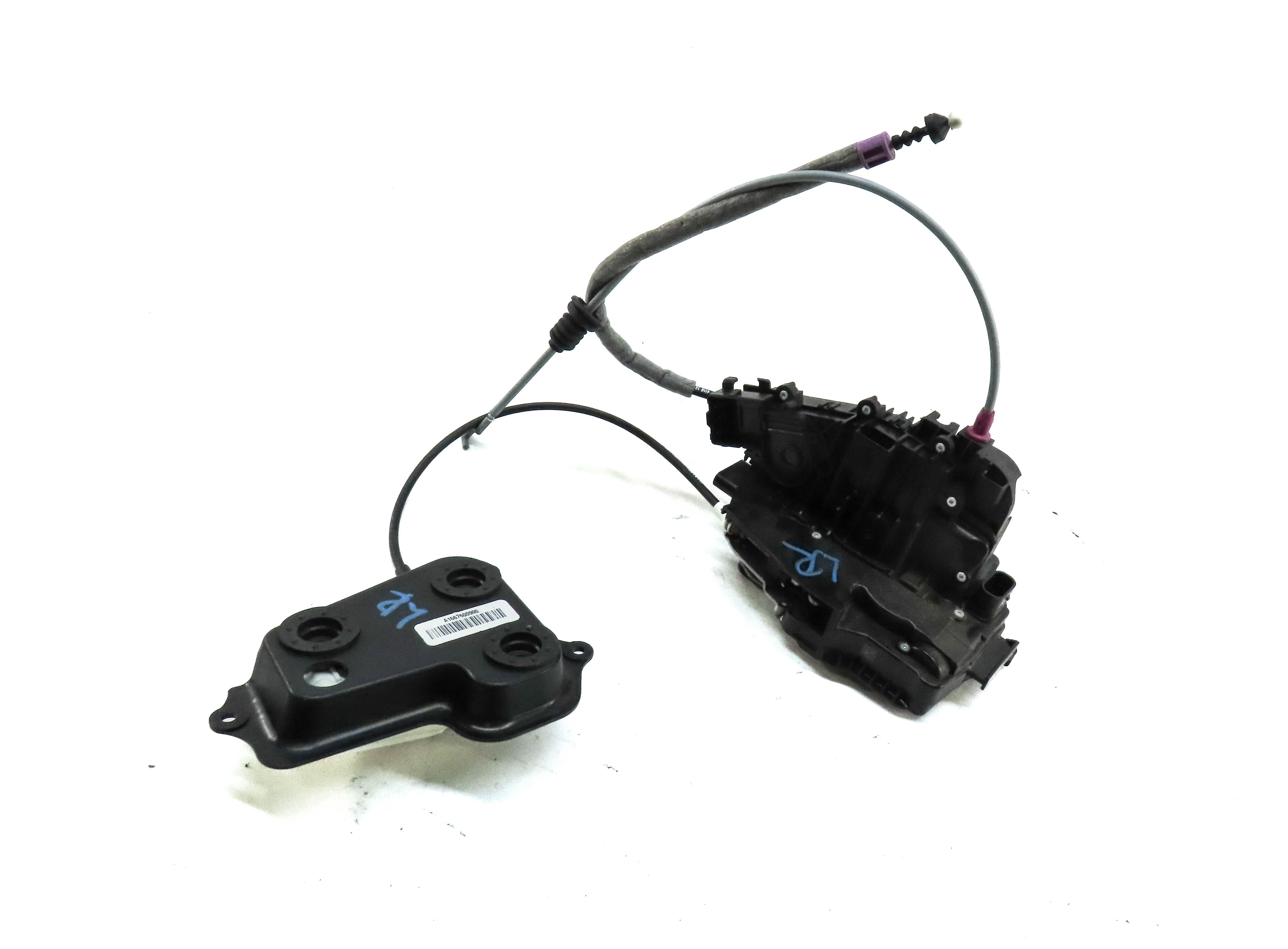 13-15 MERCEDES GL CLASS (X166) REAR LEFT LOCK LATCH ACTUATOR w/ SOFT CLOSE MOTOR — exact item pictured