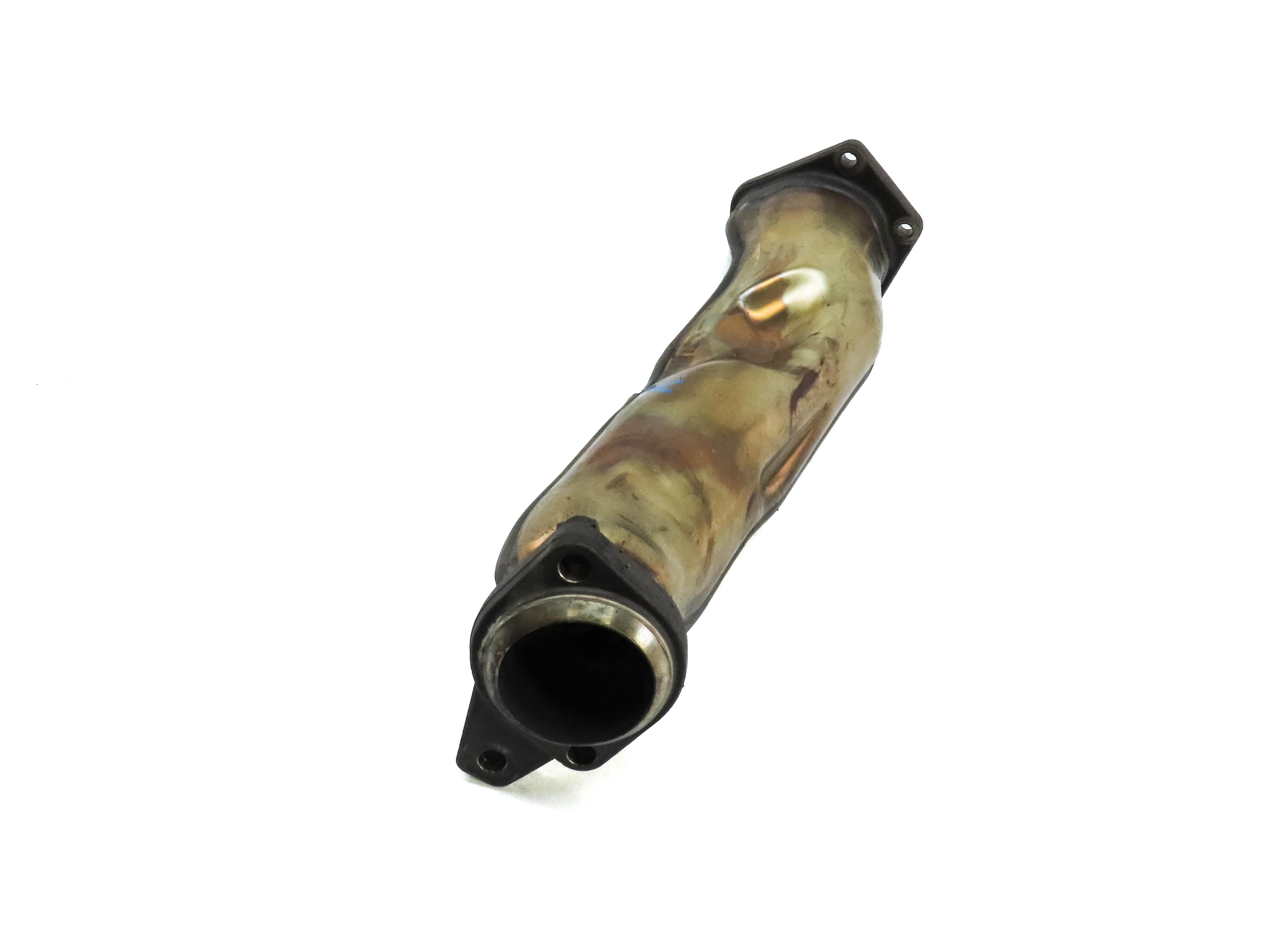 2014 MERCEDES GL550 X166 4.6L TURBO M278 ENGINE RIGHT TURBOCHARGER EXHAUST PIPE — exact item pictured