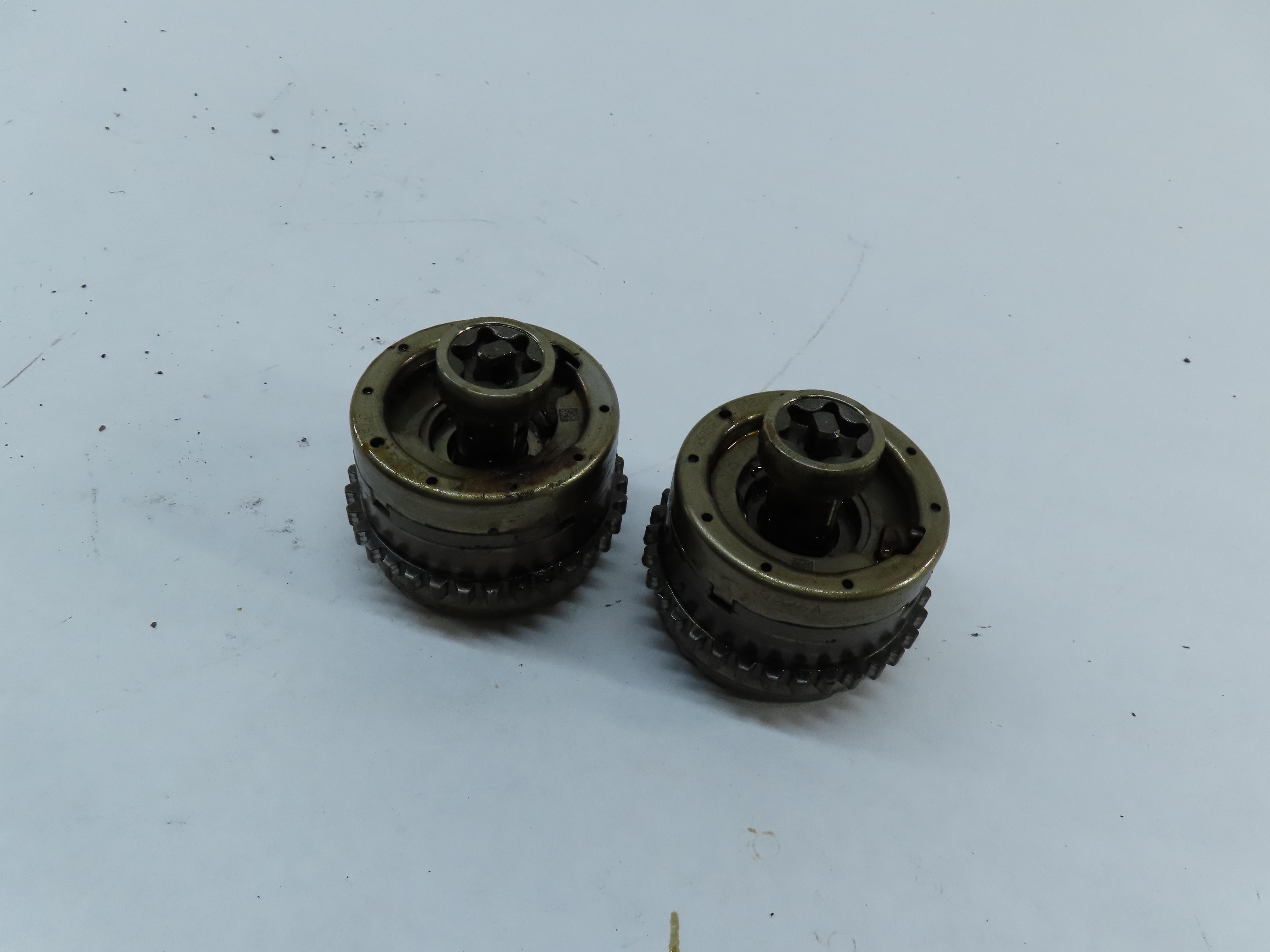 14-19 MERCEDES GL GLE GLS ML S 4.6L LEFT CYLINDER HEAD CAMSHAFT TMING GEAR SET 2 — exact item pictured