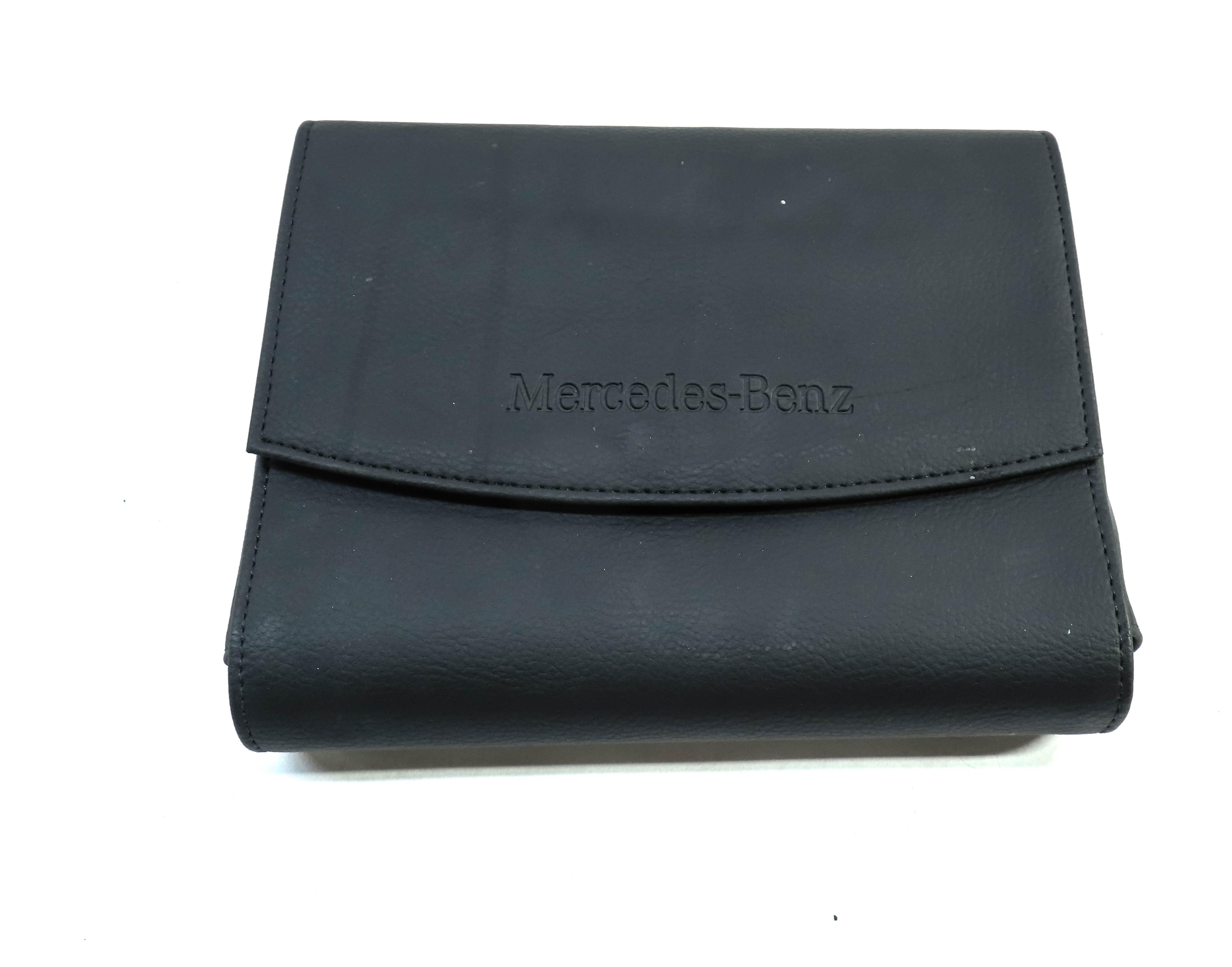 2012 MERCEDES C250 SEDAN (W204) OWNERS MANUAL BOOKLET SET 7 w/ CARRYING CASE — exact item pictured