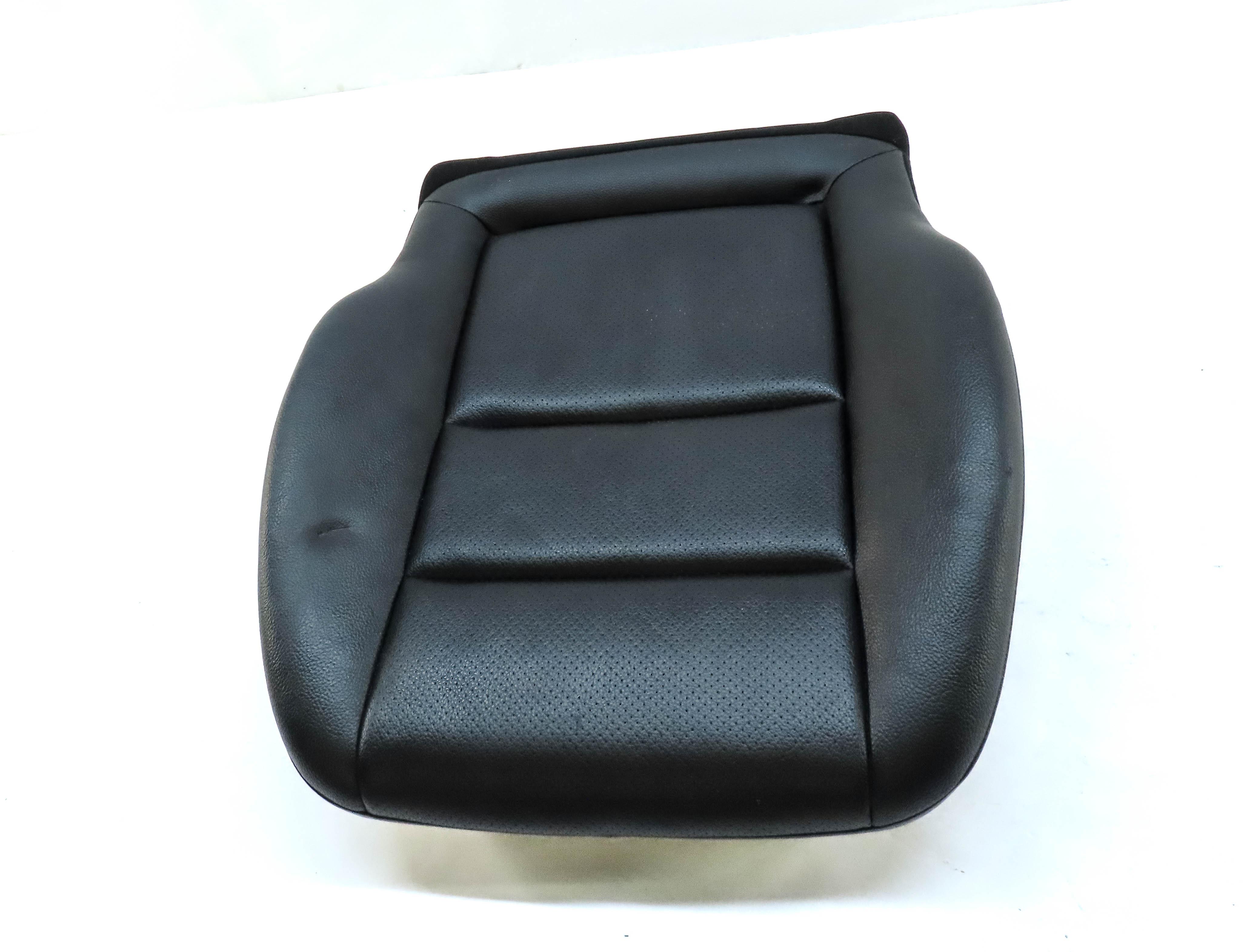08-14 MERCEDES C CLASS (W204) FRONT RIGHT PASSENGER LOWER SEAT CUSHION (BLACK) — exact item pictured