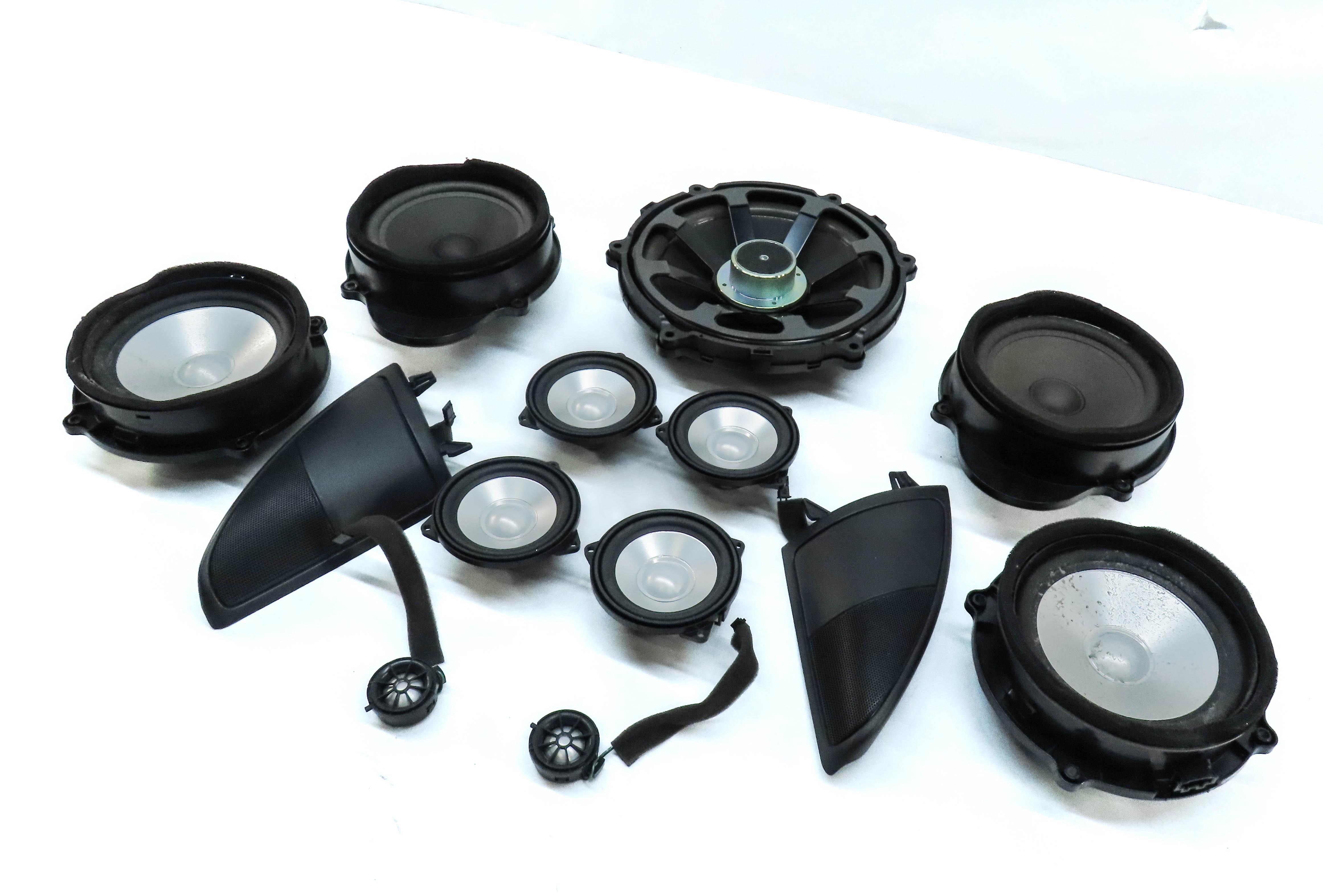 2011 LAND RANGE ROVER SPORT (L320) WOOFER MIDRANGE TWEETER LOGIC 7 SPEAKER SET12 — exact item pictured