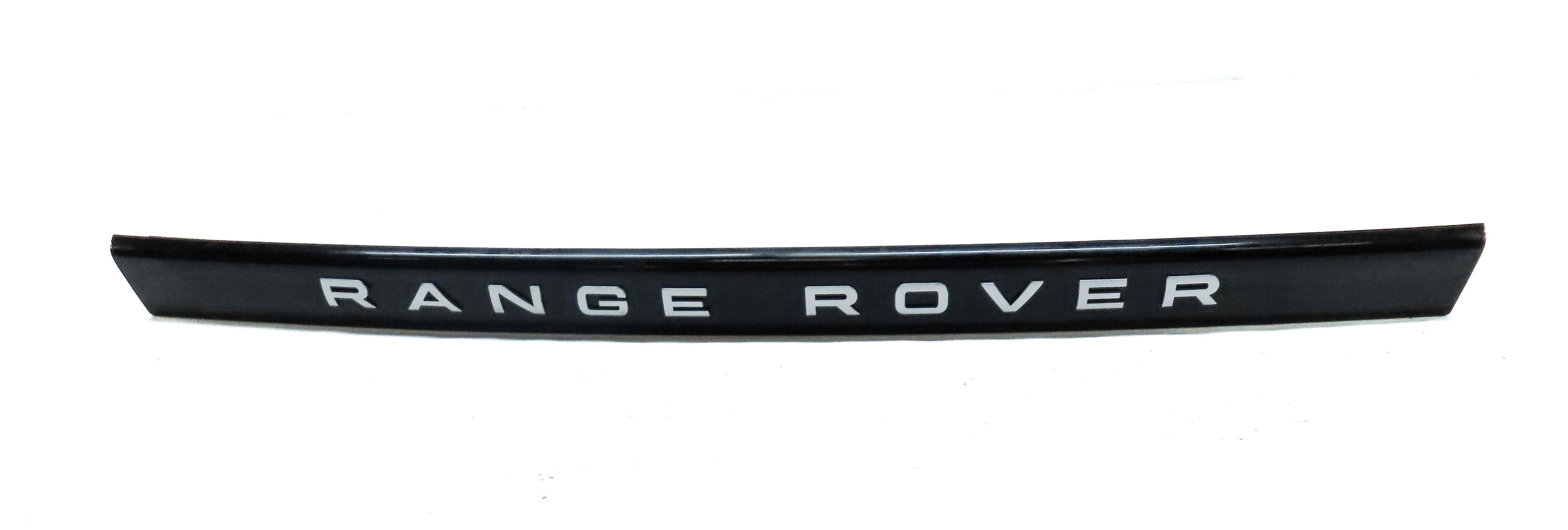 2011 LAND RANGE ROVER SPORT (L320) REAR TRUNK HATCH TRIM PANEL (SANTORINI BLACK) — exact item pictured