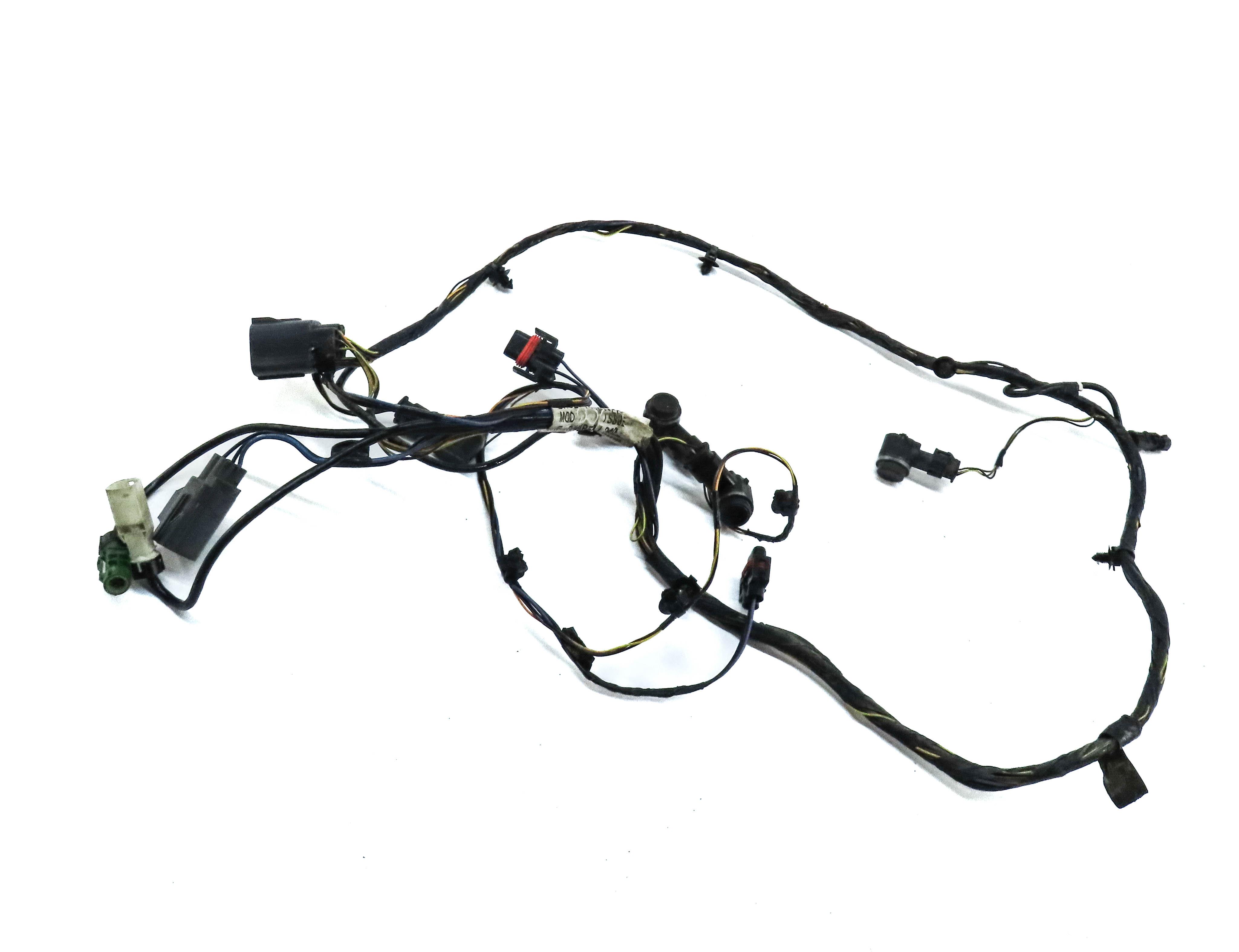 2011 RANGE ROVER SPORT L320 FRONT PART ASSIST PDC SENSOR SET4 (BLACK) & HARNESS — exact item pictured