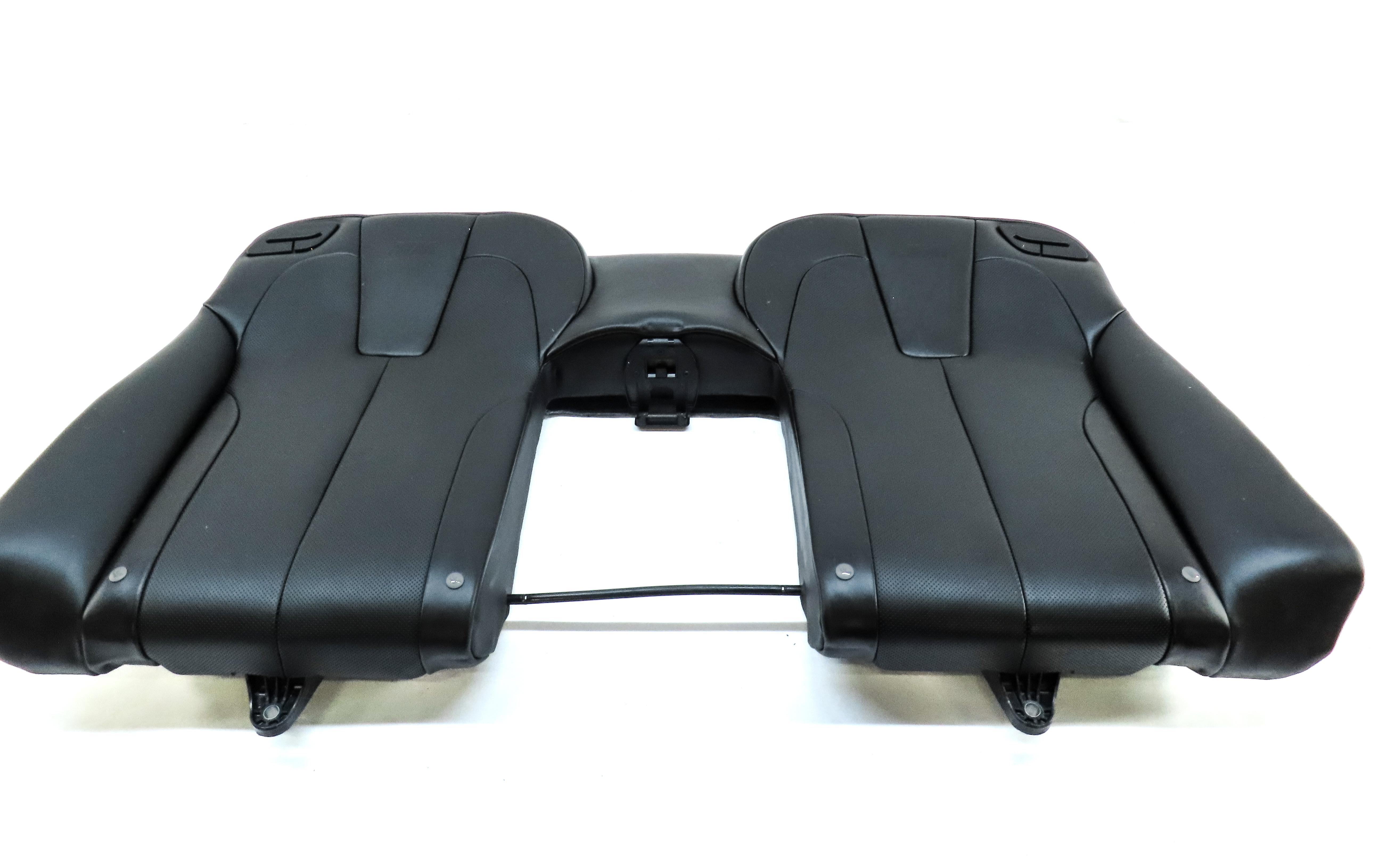 2016 BMW M6 COUPE (F13) REAR UPPER ///M SPORT BENCH SEAT CUSHION (BLACK Z1XX) — exact item pictured