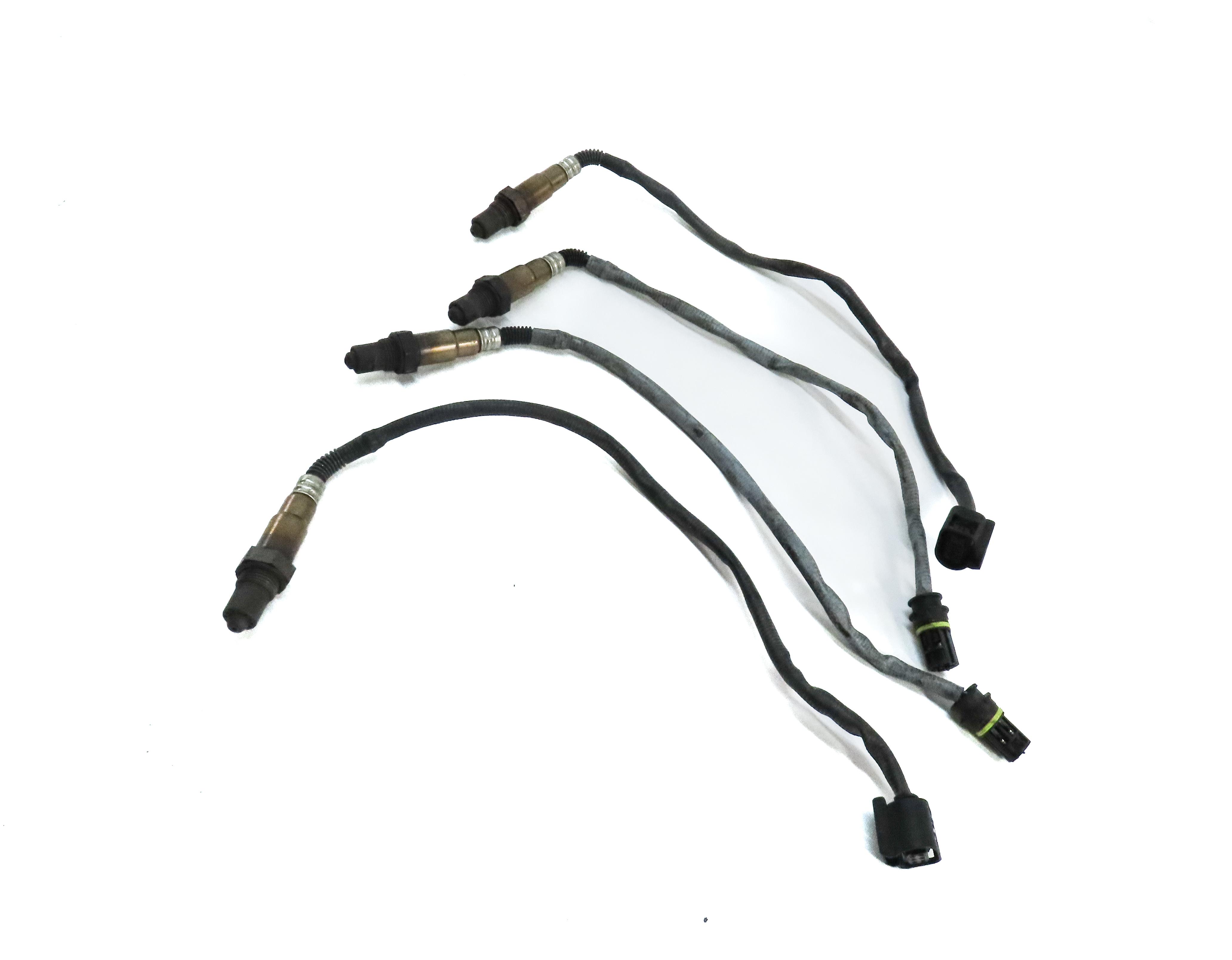 2016 BMW M6 COUPE (F13) 4.4L S63T ENGINE PRE POST CAT O2 OXYGEN SENSOR SET 4 — exact item pictured