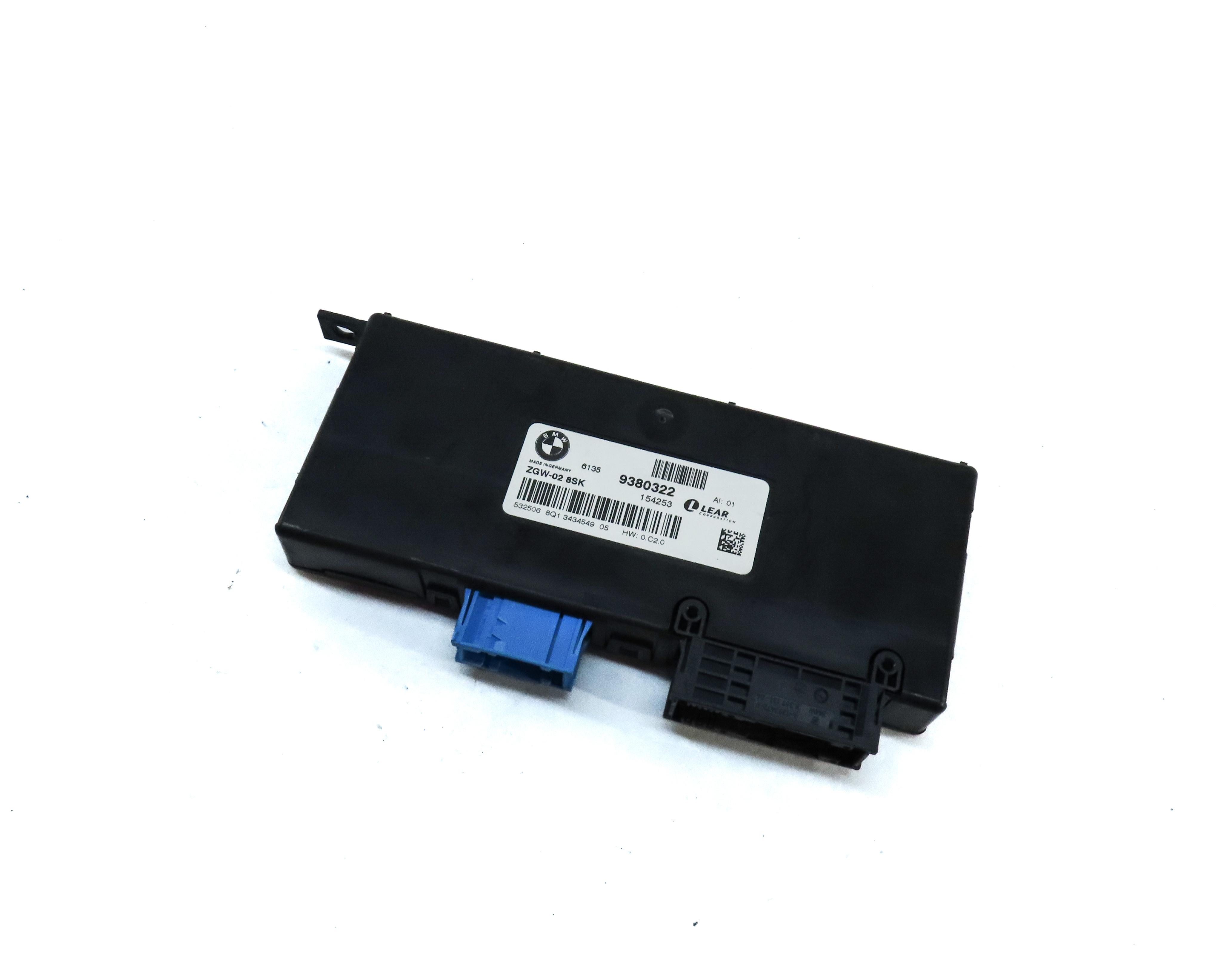 13-19 BMW 5 / 6 / 7 SERIES (F01 F02 F07 F10 F12) CENTRAL GATEWAY CONTROL MODULE — exact item pictured