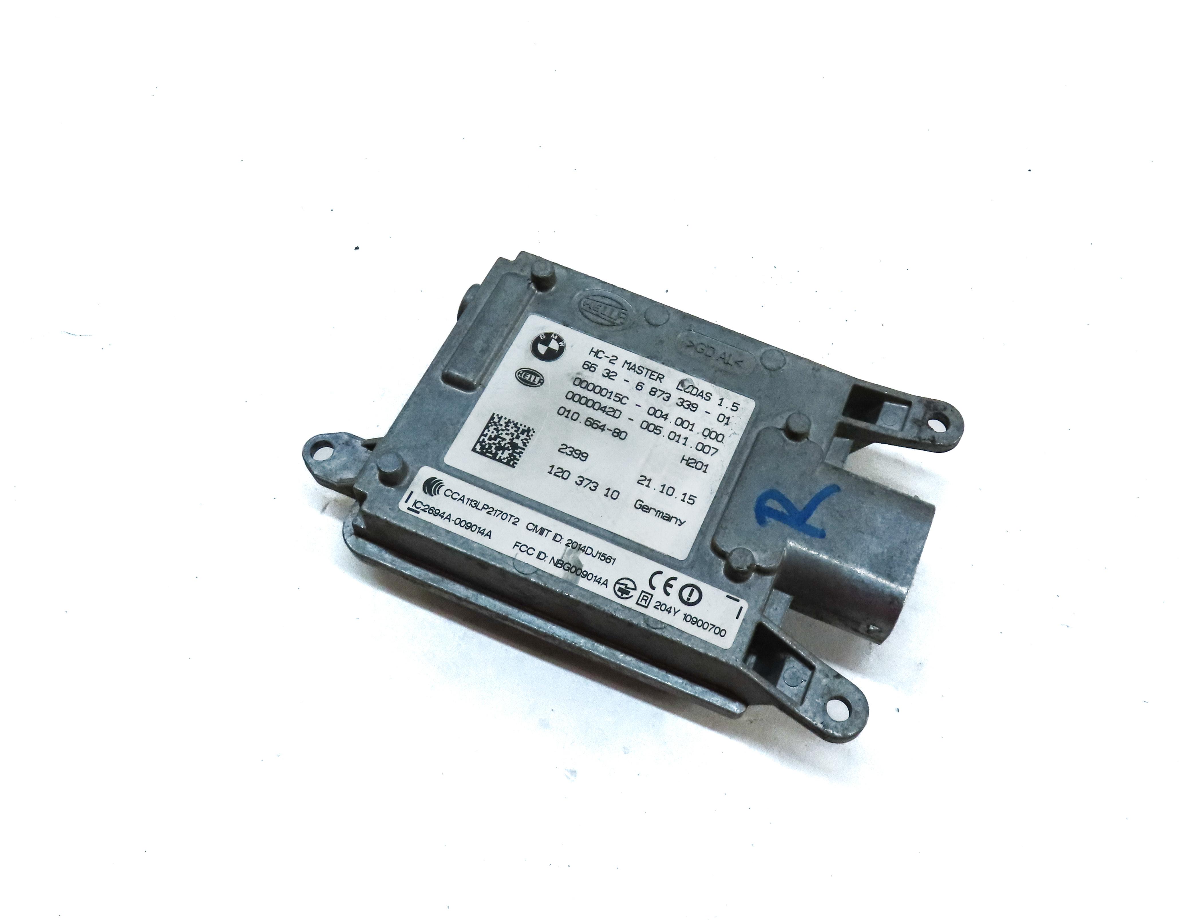 2016 BMW M6 COUPE (F13) REAR RIGHT BLIND SPORT ALERT RADAR SENSOR MASTER MODULE — exact item pictured