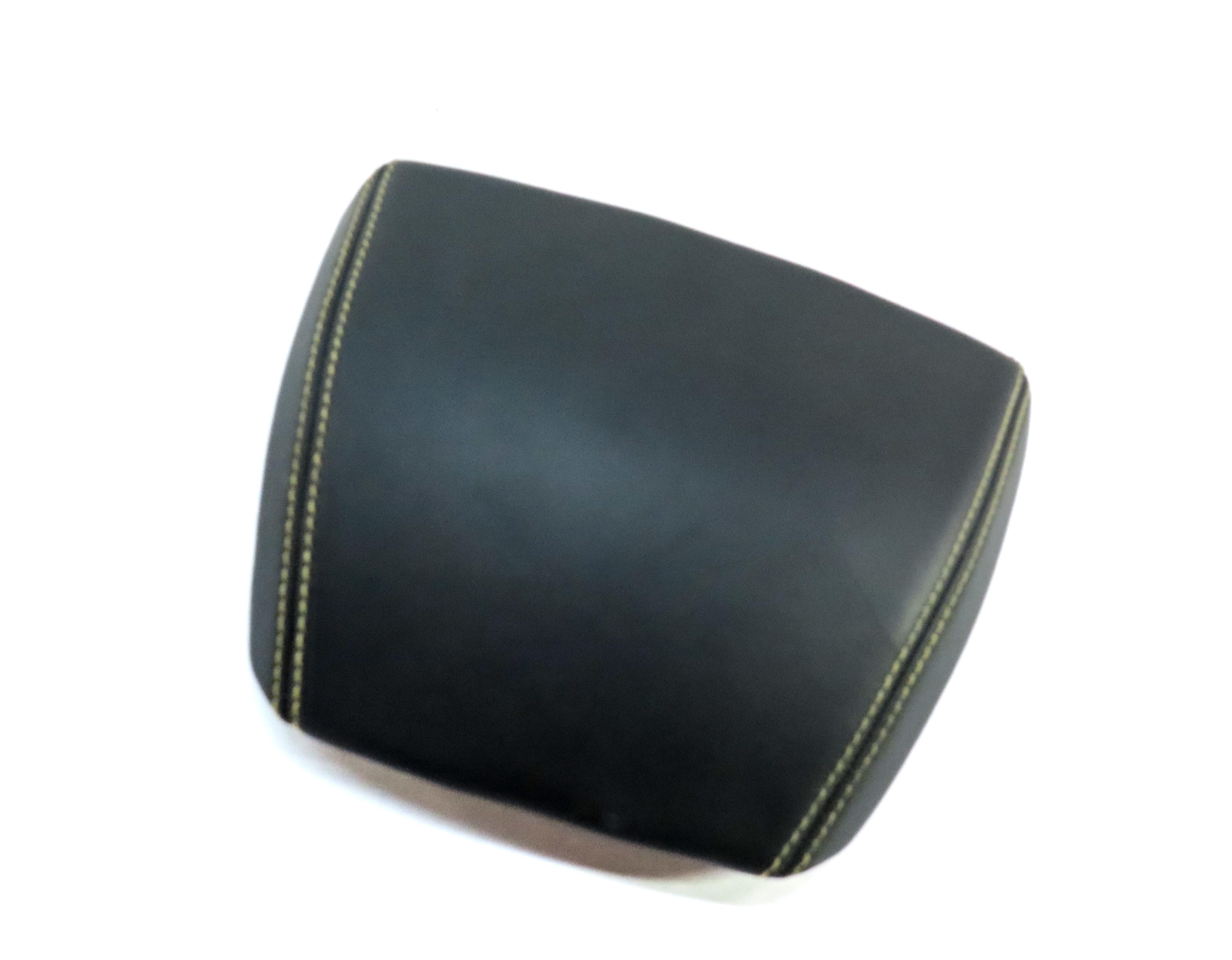 2016 BMW M6 COUPE (F13) REAR CONSOLE ARMREST END CAP (SPECIAL TRIM Z1XX BLACK) — exact item pictured