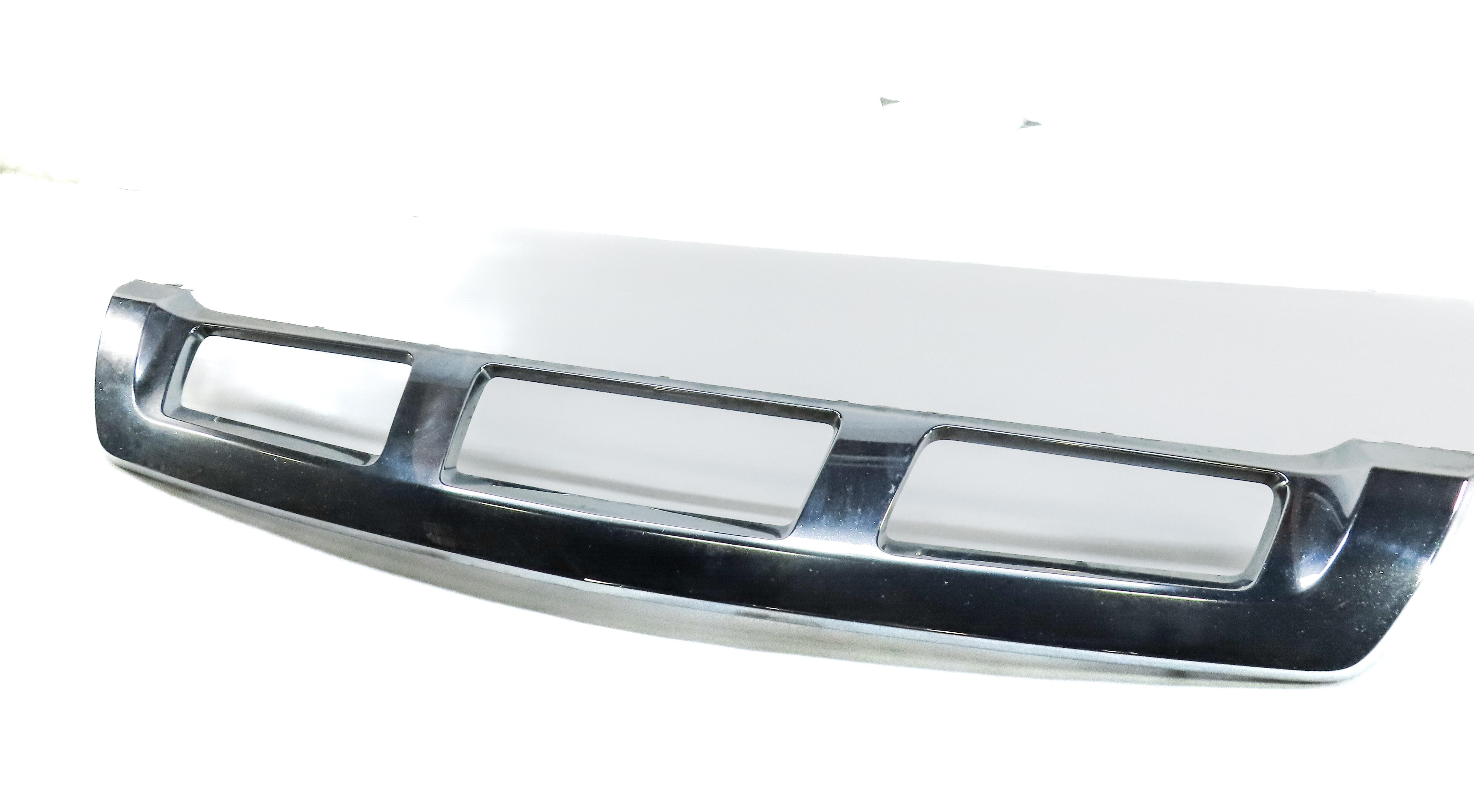 2013 MERCEDES GL450 X166 FRONT BUMPER LOWER CHROME SILVER TRIM PANEL 1668852825 — exact item pictured