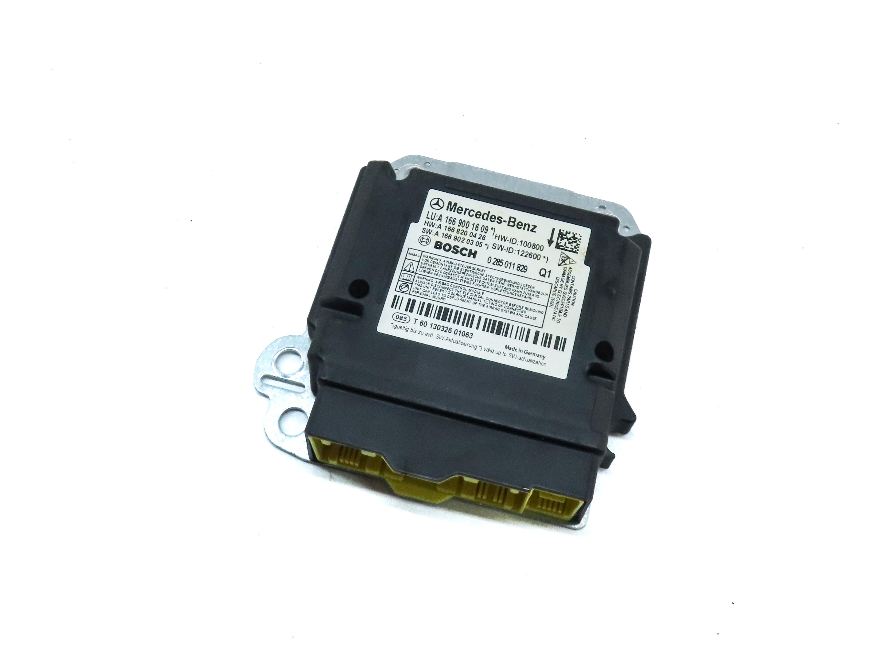 2013-2015 MERCEDES G GL ML CLASS (W166 X166 X463) SRS BAG CONTROL MODULE — exact item pictured