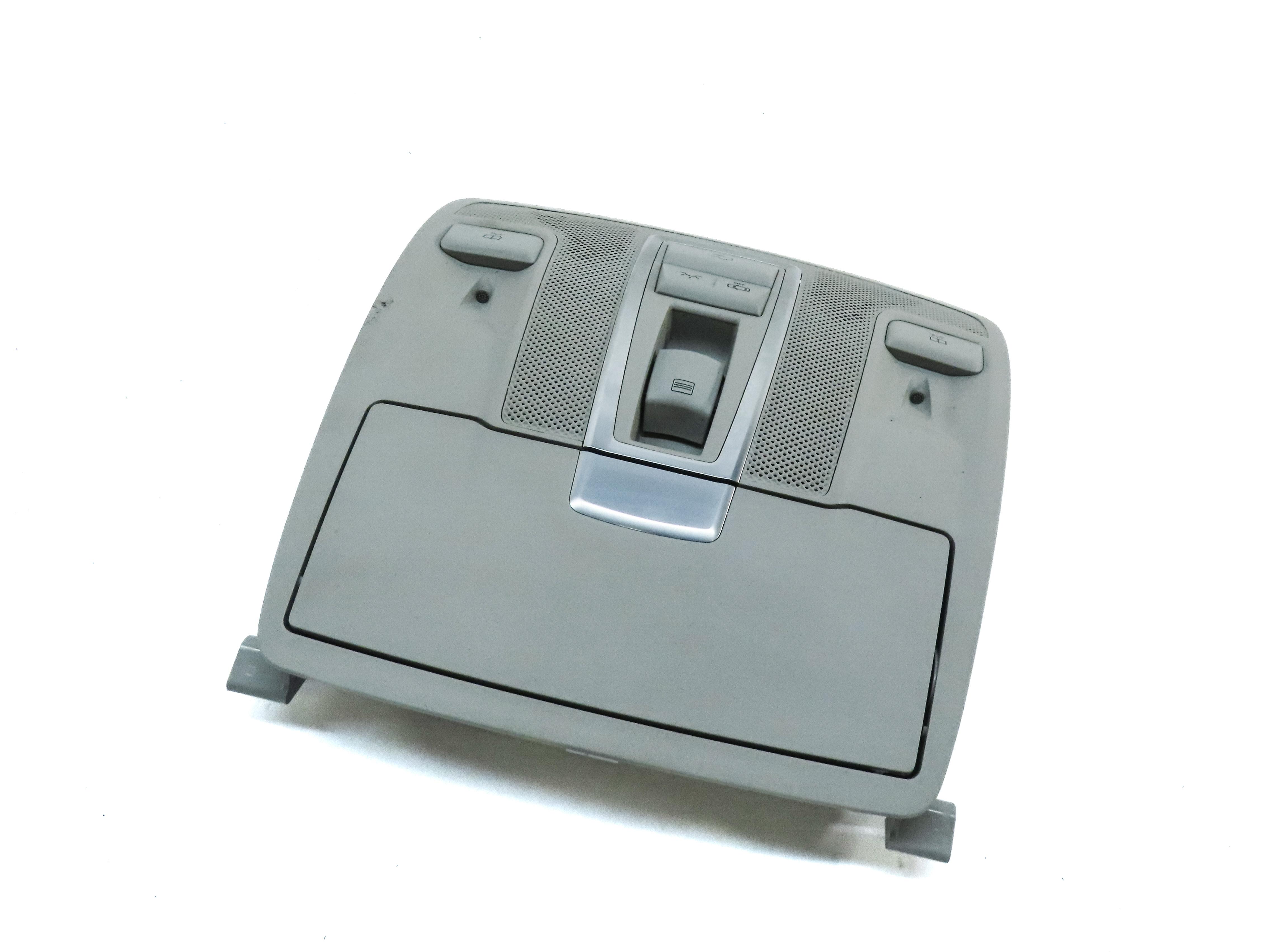 2013 MERCEDES GL450 X166 FRONT CENTER ROOF PRIMARY DOMELIGHT MAP LIGHT LAMP GREY — exact item pictured
