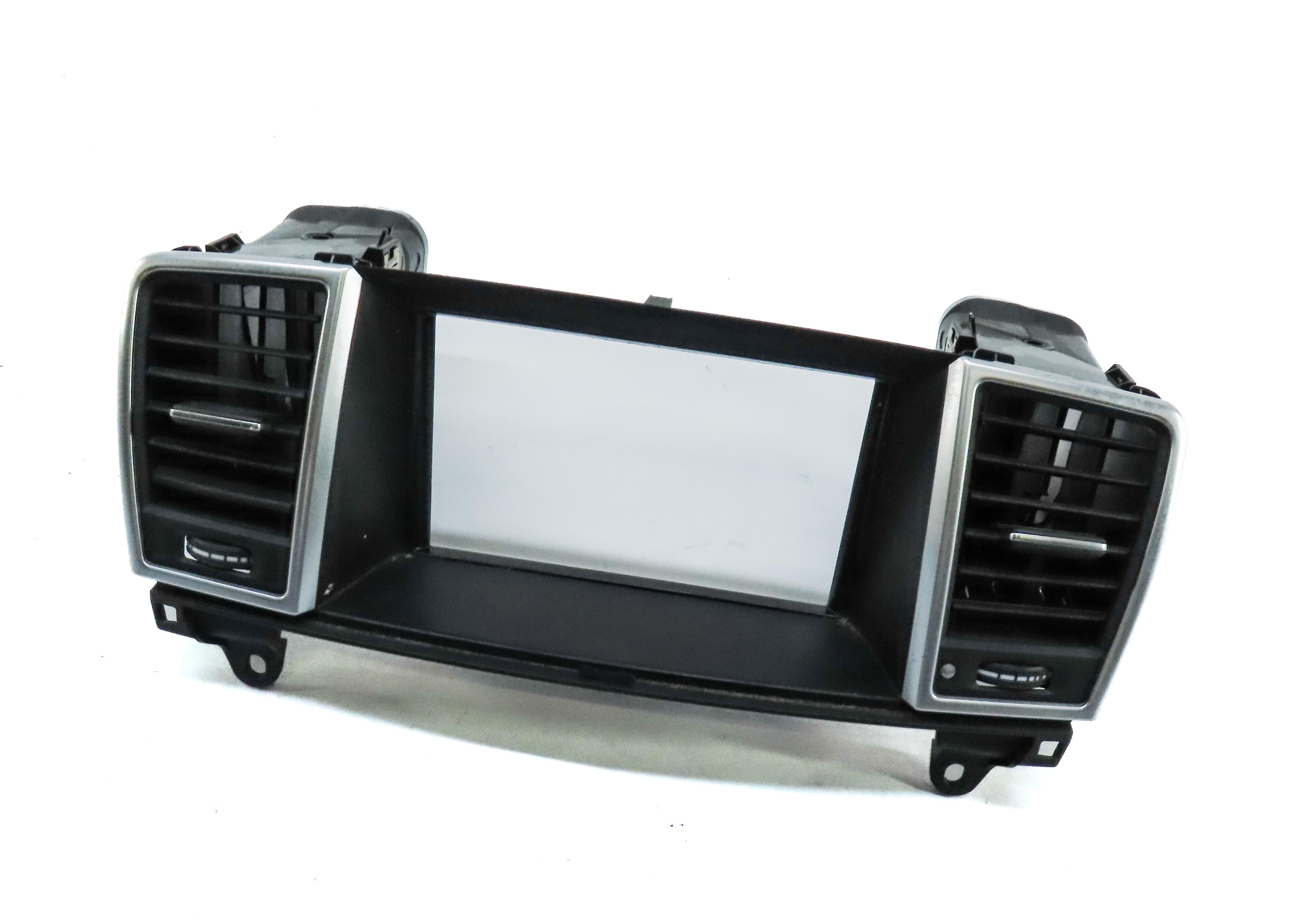 2013 MERCEDES GL450 (X166) FRONT CENTER DASH A/C HEATER AIR VENT w/ SCREEN TRIM — exact item pictured