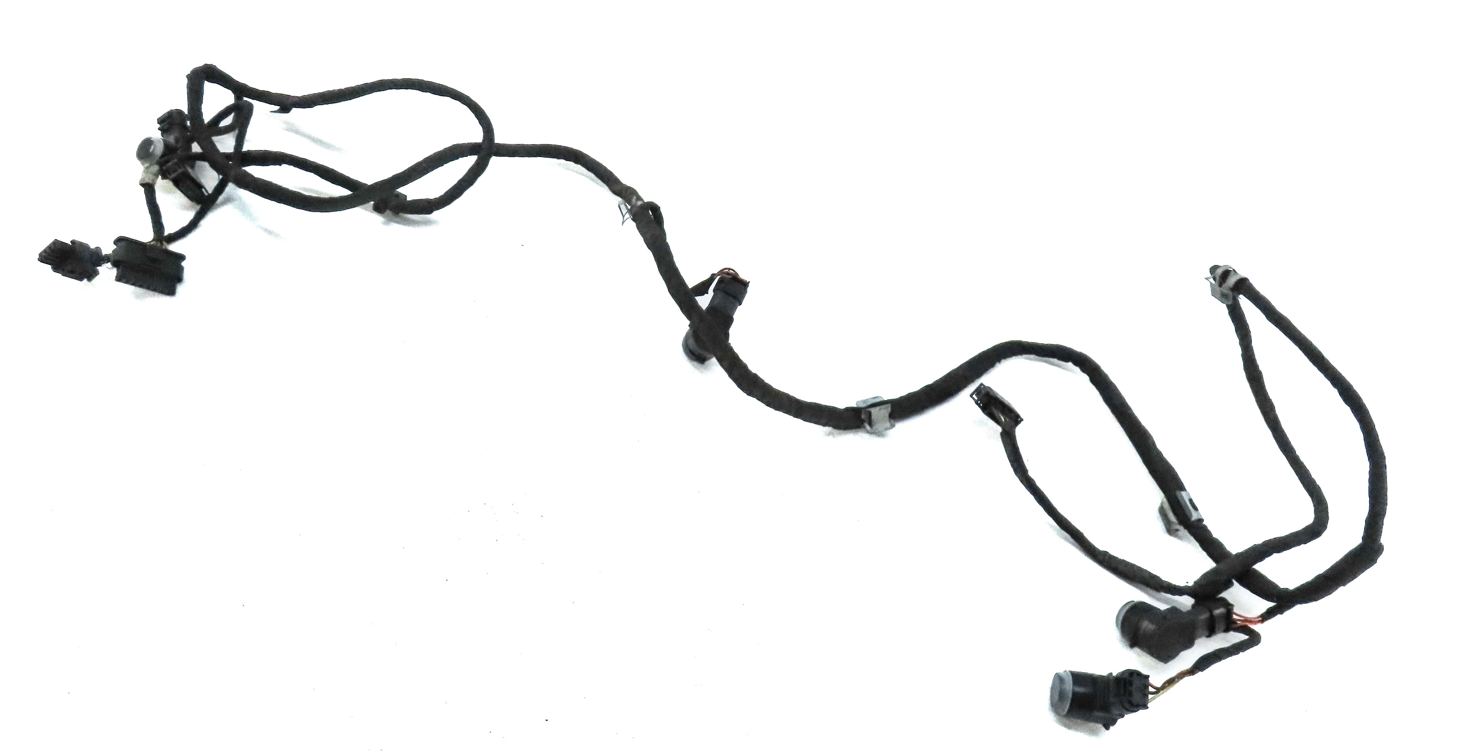 2013 MERCEDES GL450 (X166) REAR PARK ASSIST PDC SENSOR SET4 (GREY) w/ HARNESS — exact item pictured