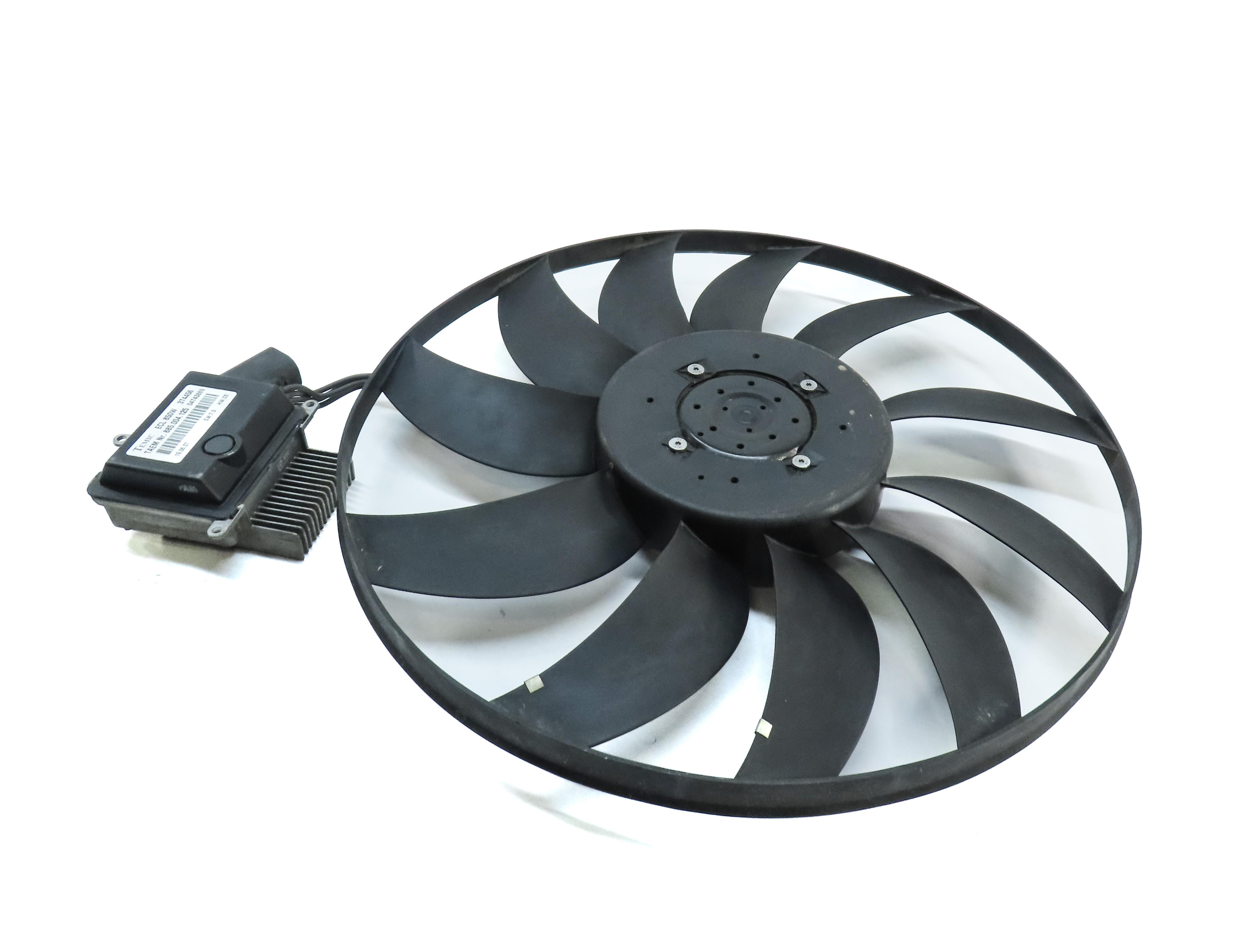 2007-2012 MERCEDES GL ML R CLASS (X164 W164 W251) RADIATOR COOLING FAN w/ SHROUD — exact item pictured