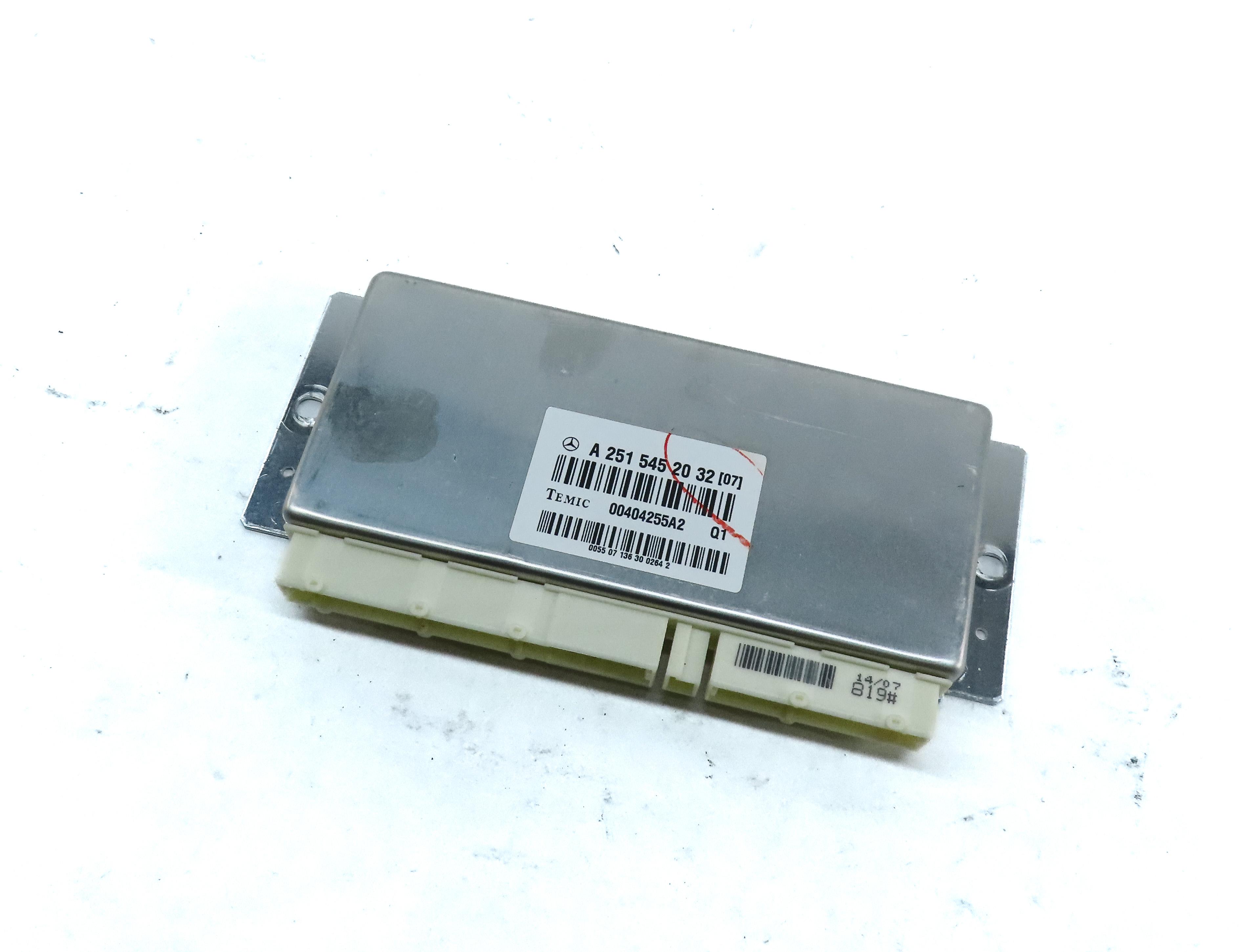 08-09 MERCEDES GL320 GL450 GL550 ML320 ML350 ML550 - AIRMATIC SUSPENSION MODULE — exact item pictured