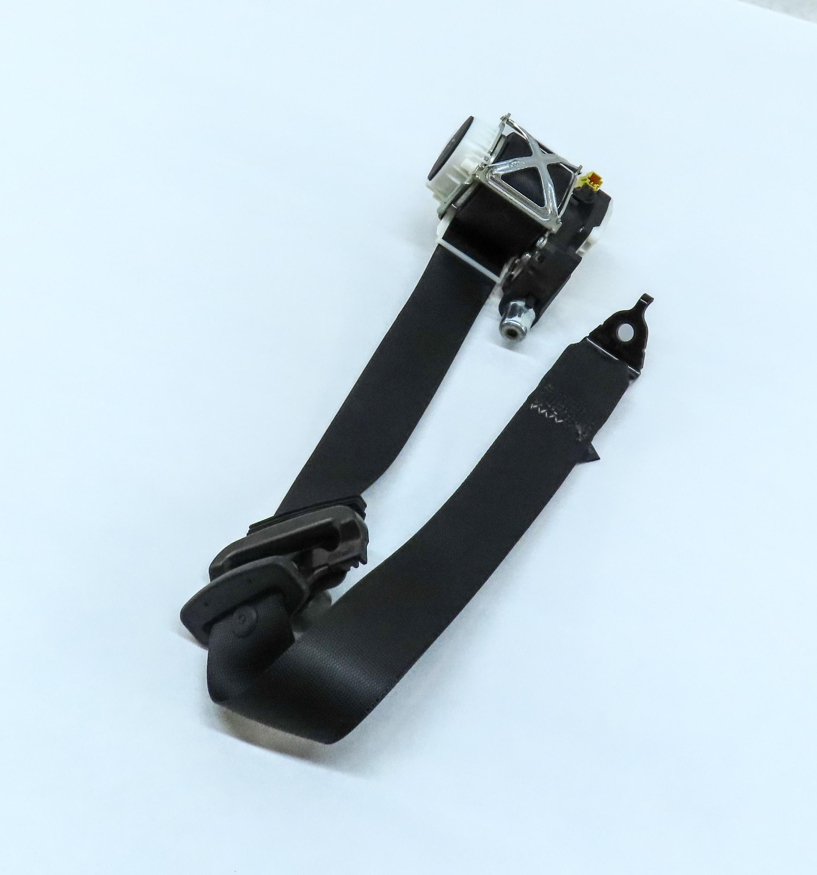 2008 MERCEDES ML CLASS (W164) REAR LEFT SECOND ROW SEATBELT RETRACTOR (BLACK) — exact item pictured