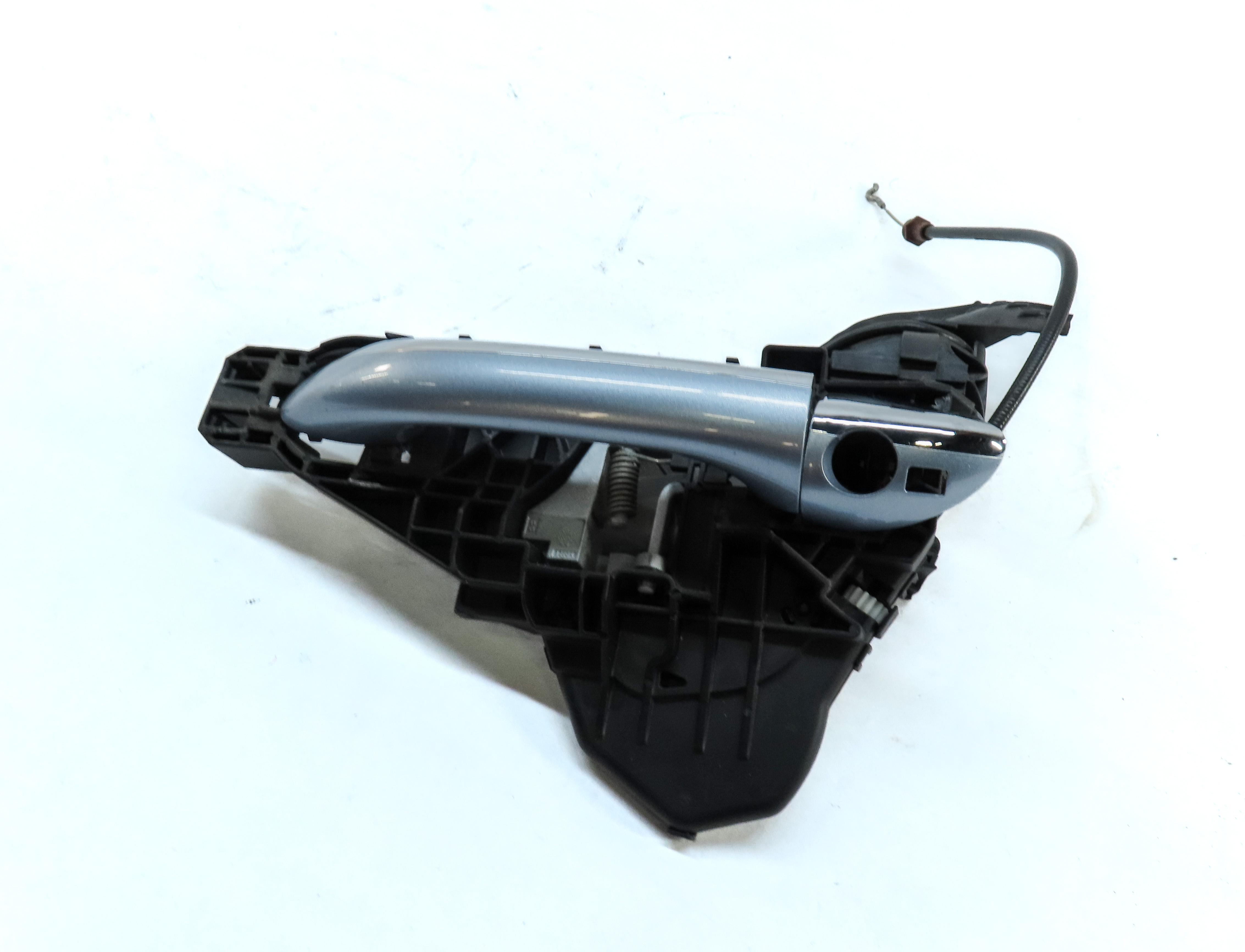2008 MERCEDES ML CLASS (W164) FRONT LEFT DRIVER OUTSIDE DOOR HANDLE (BLUE) — exact item pictured