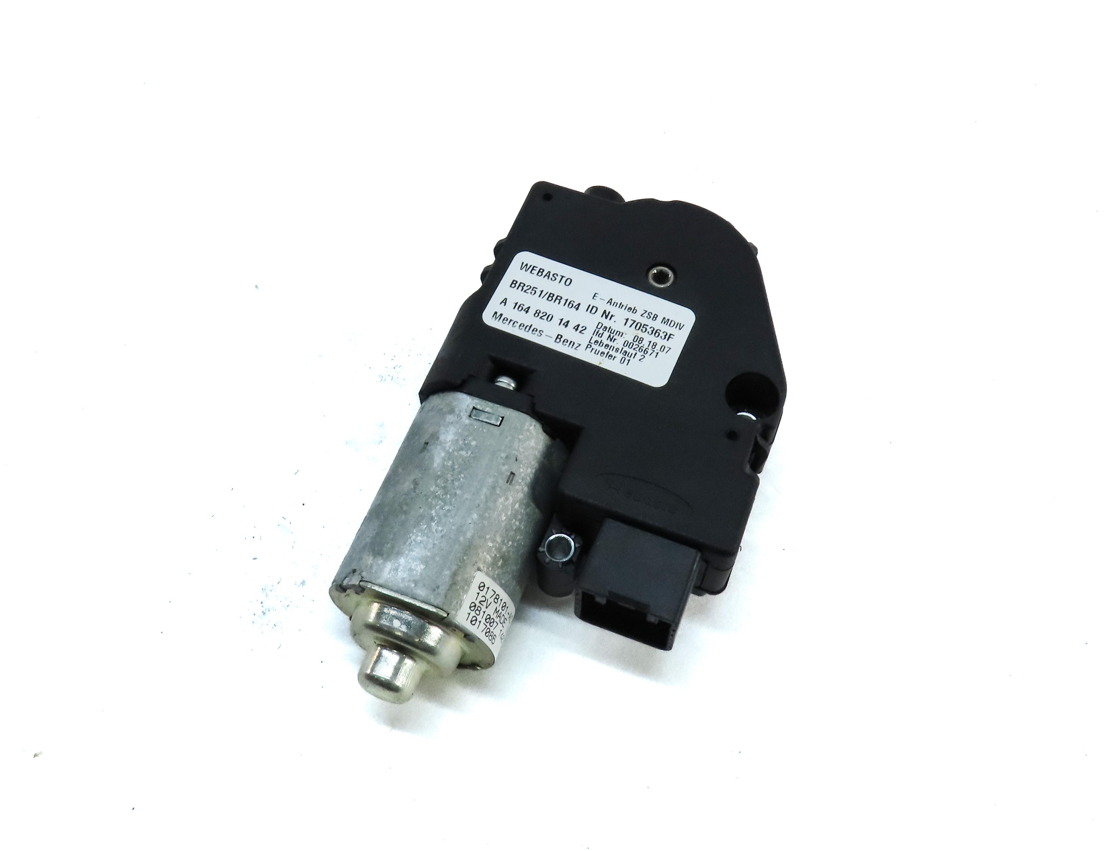 07-12 MERCEDES GL ML R CLASS (X164 W164 W251) POWER SUNROOF MOTOR SUN ROOF MOTOR — exact item pictured