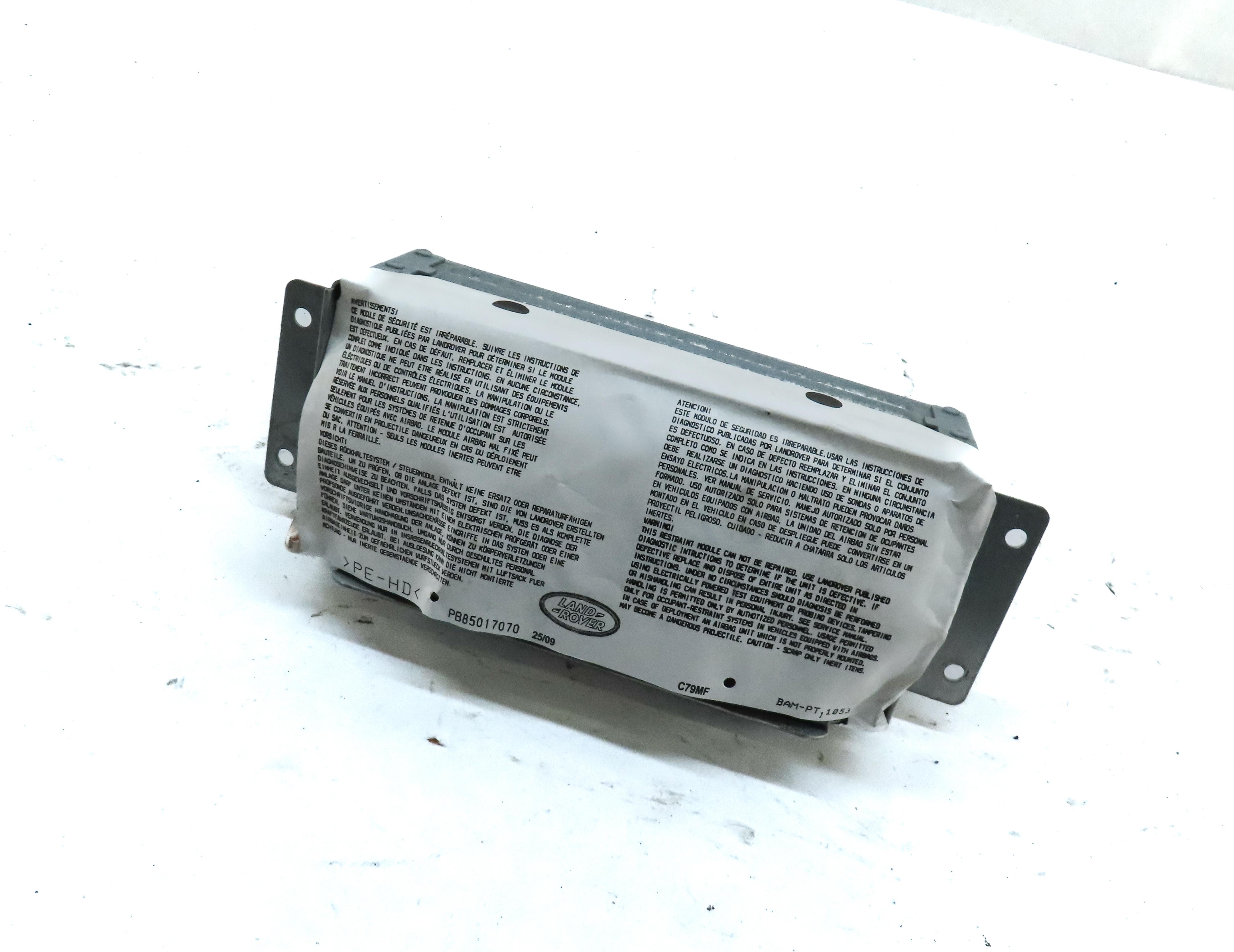 2010-2016 LAND ROVER LR4 - RANGE ROVER SPORT (L320) RIGHT PASSENGER DASH AIRBAG — exact item pictured