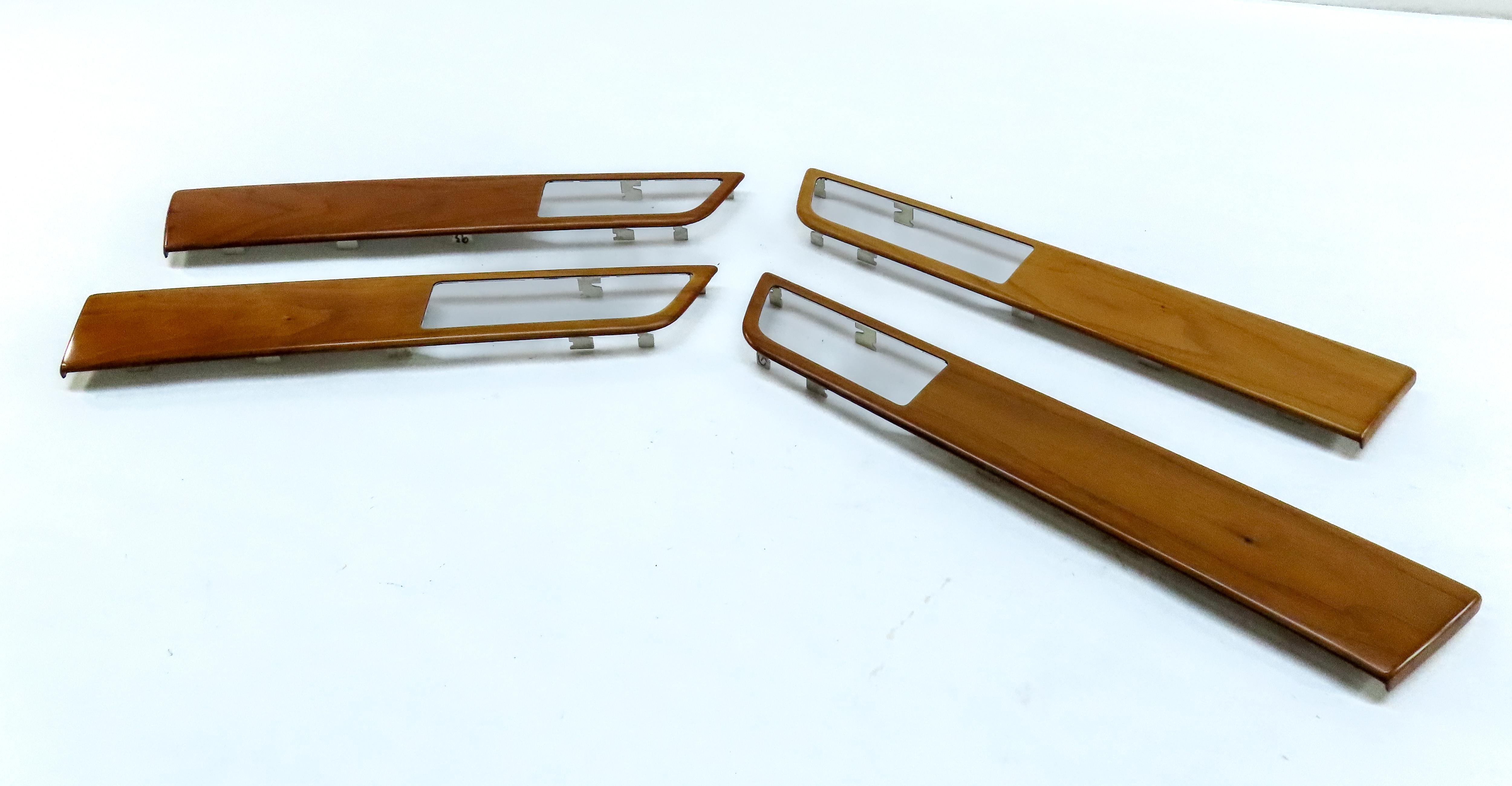 2010 RANGE ROVER SPORT (L320) FRONT & REAR INTERIOR DOOR TRIM SET (WALNUT WOOD) — exact item pictured