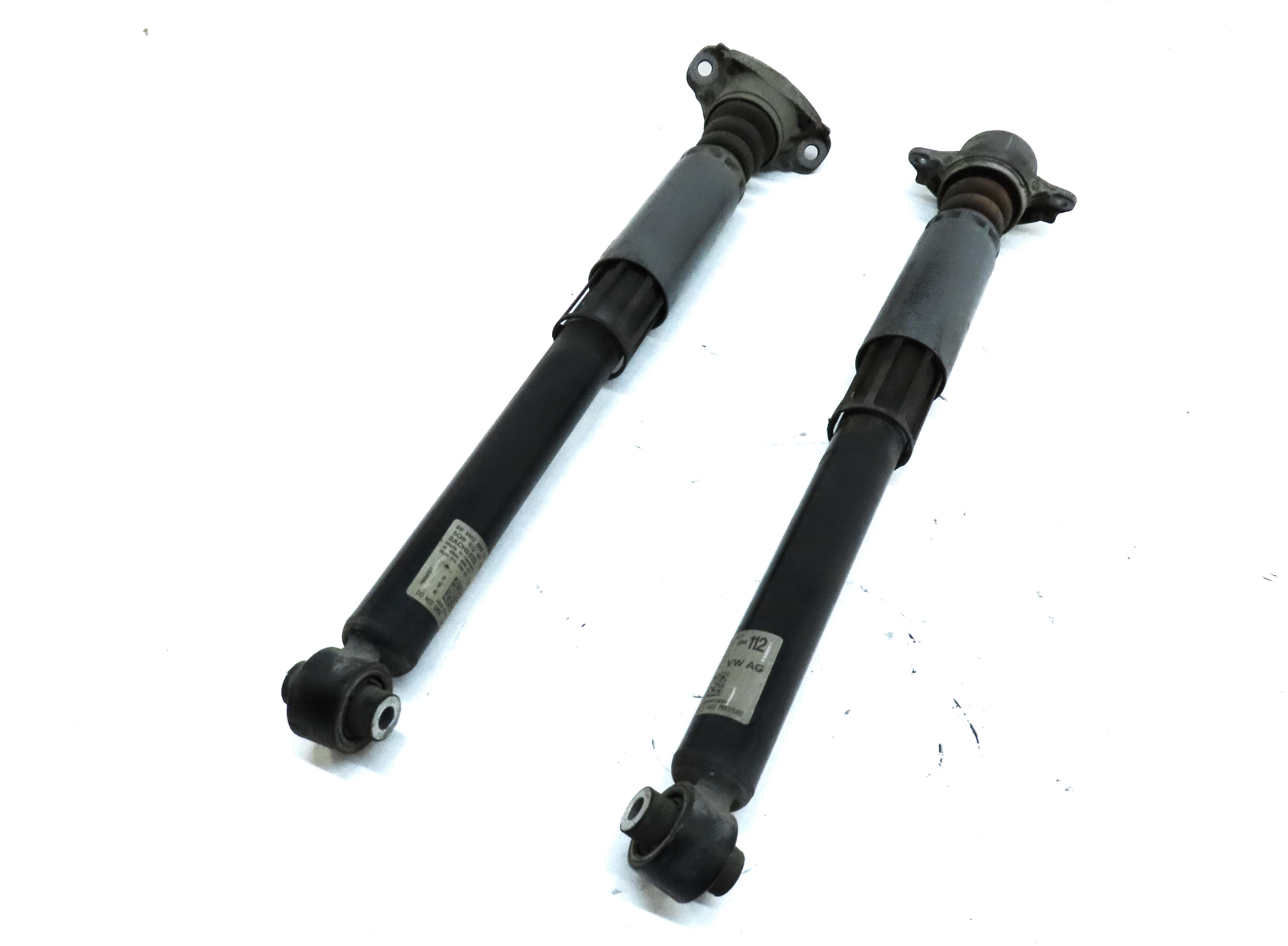 2015 AUDI A3 (8V) REAR LEFT & RIGHT SUSPENSION SHOCK STRUT SET 2 5Q0512011GM — exact item pictured