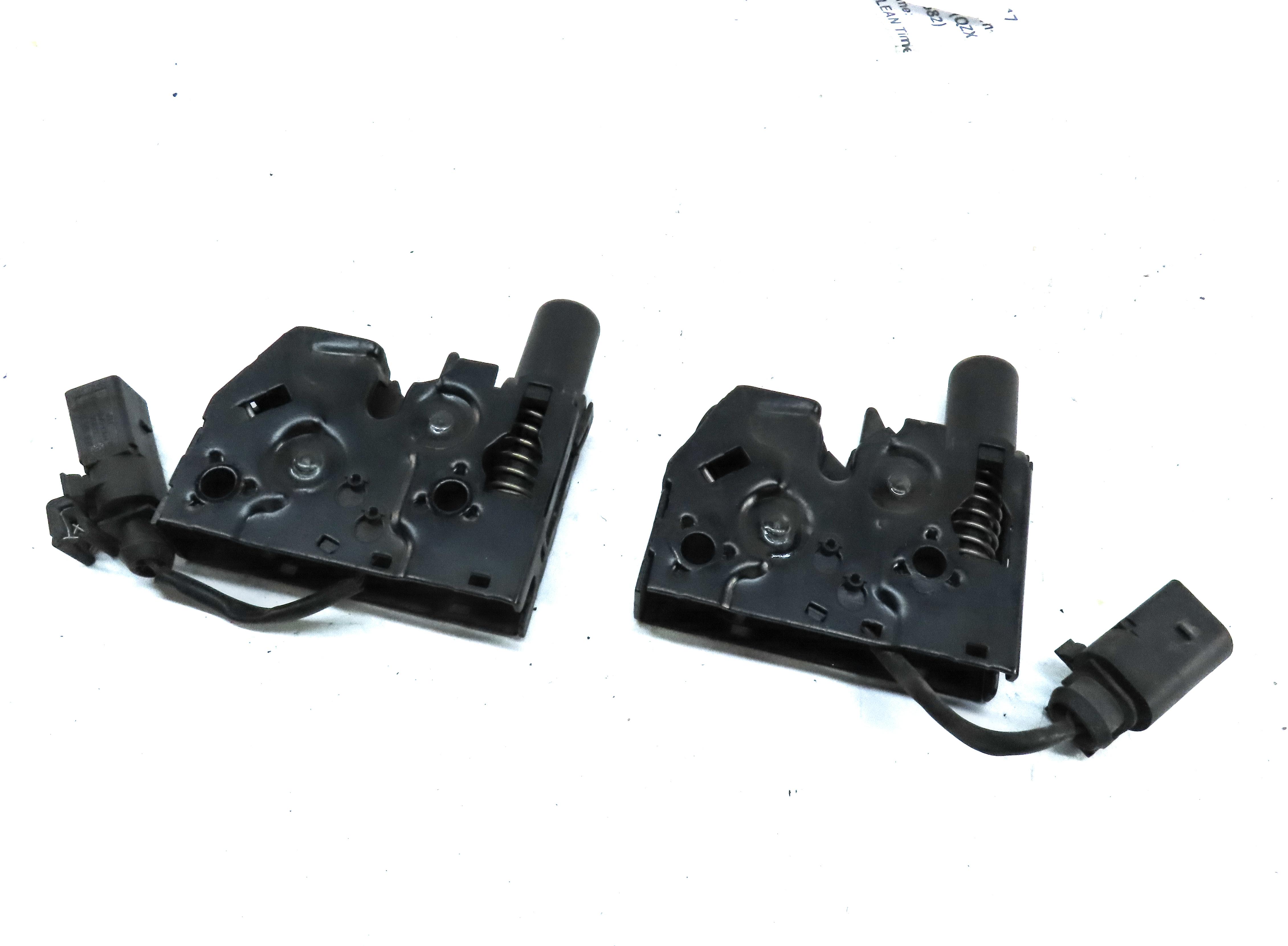 2015 AUDI A3 (8V) FRONT LEFT & RIGHT HOOD ELECTRIC LOCK LATCH SET 2 8D0973822 — exact item pictured