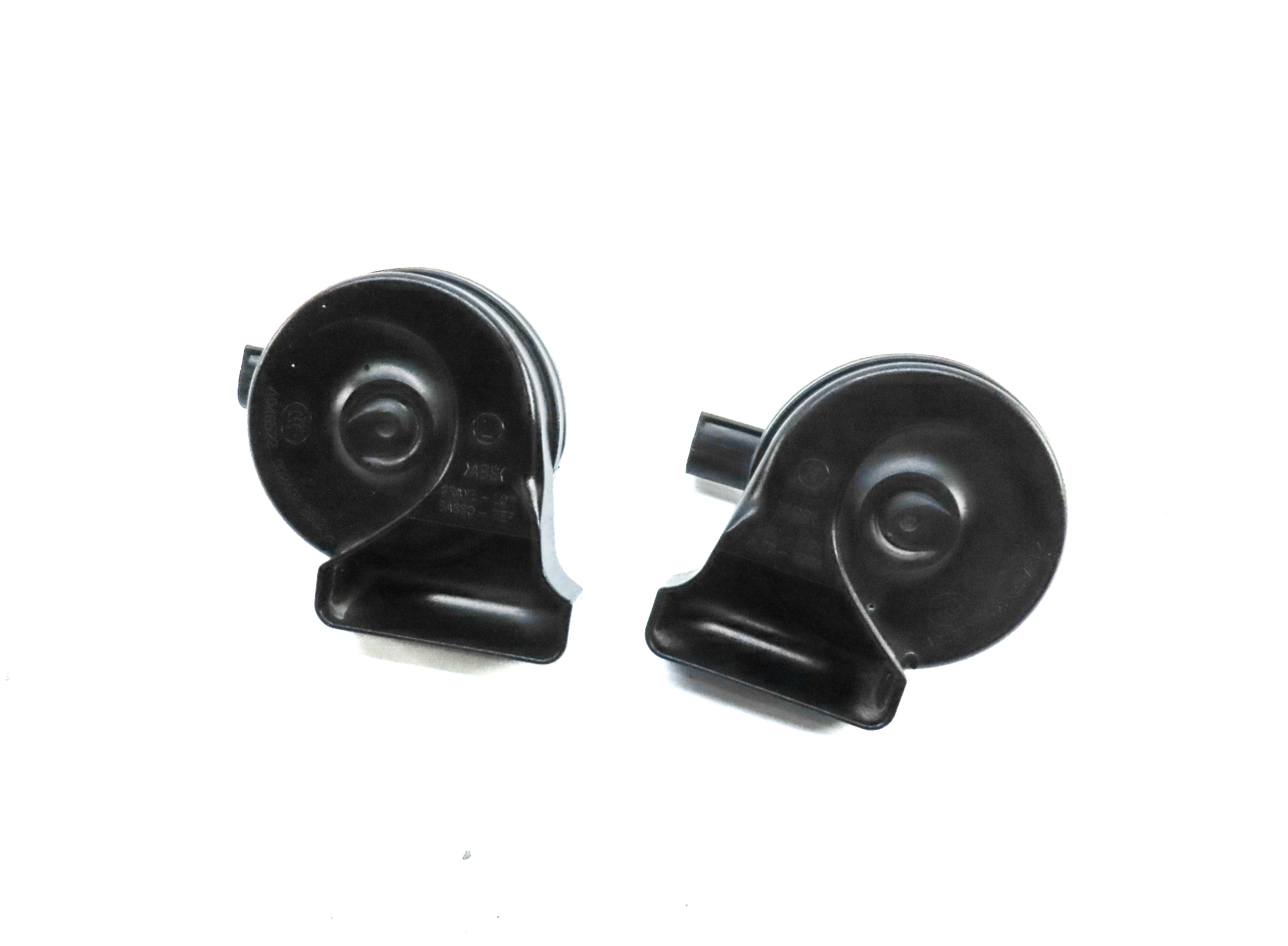 2013-2016 AUDI A3 (8V) HIGH & LOW TONE NOTE SIGNAL SAFETY HORN SET — exact item pictured