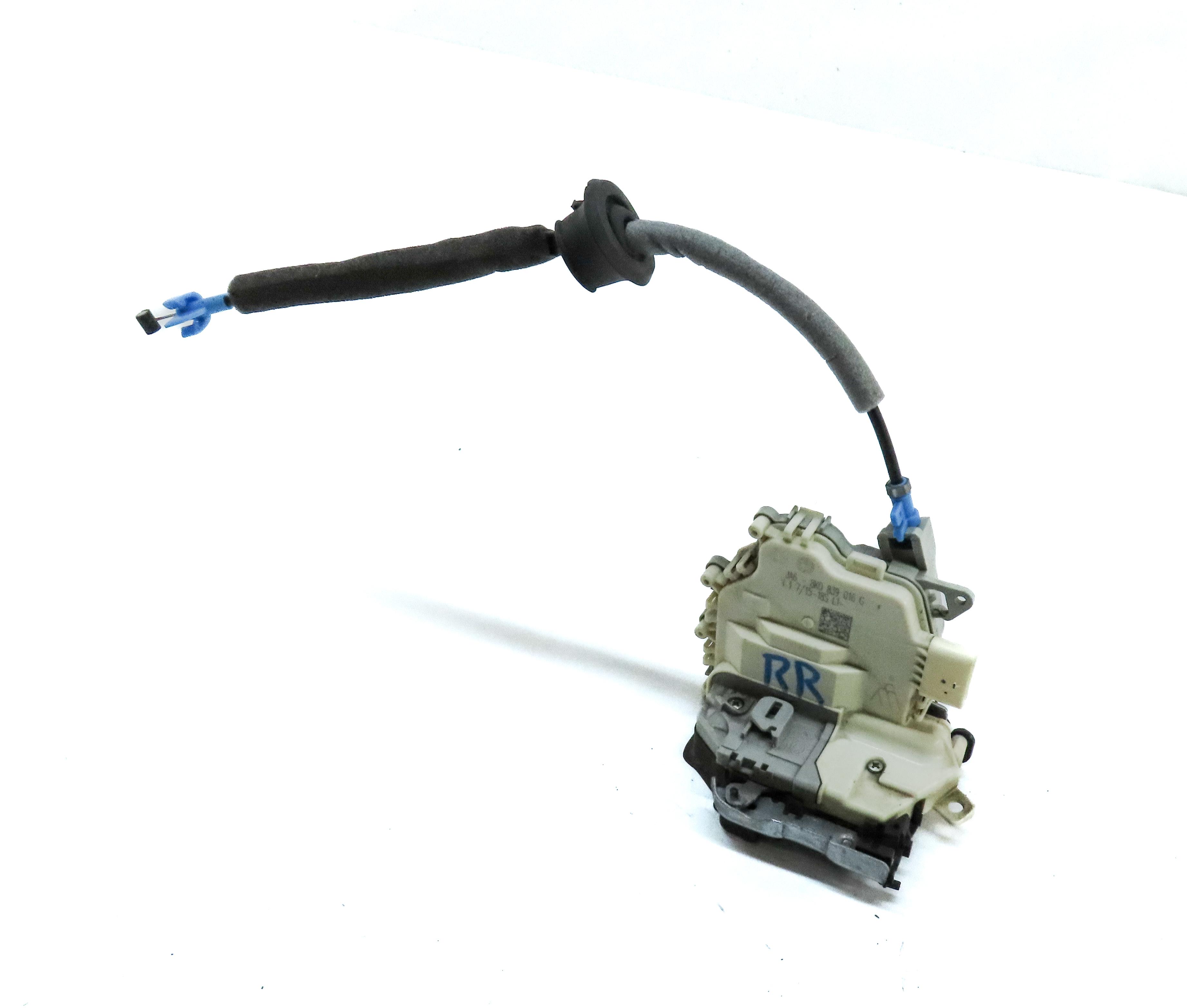 10-18 AUDI A3 A4 A8 Q3 Q5 S3 S4 SQ5 S8 (B8 D4 4H 8K 8R 8V) RIGHT REAR DOOR LATCH — exact item pictured