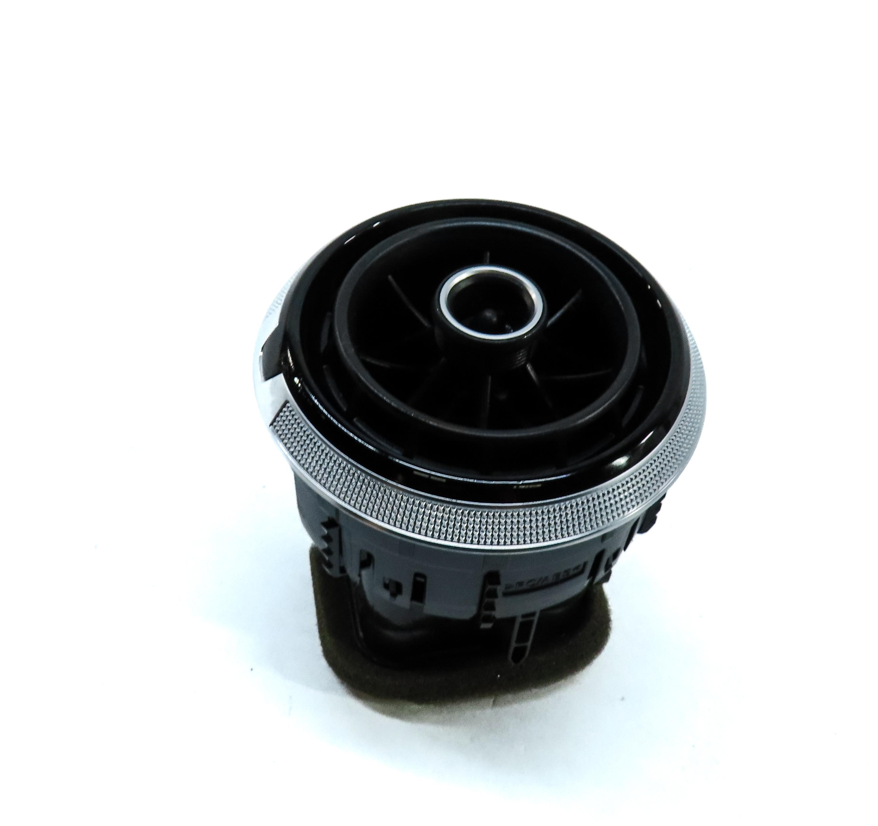 2015 AUDI A3 (8V) FRONT DASH DASHBOARD HVAC A/C HEATER AIR VENT (BLACK SILVER) — exact item pictured